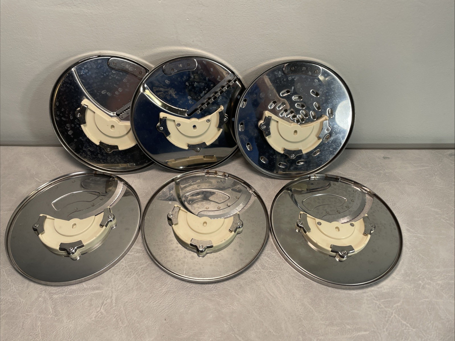 Vintage Cuisinart DLC-X Blades Lot of 6 DLC- 333, 336, 337, 342, 344, 346