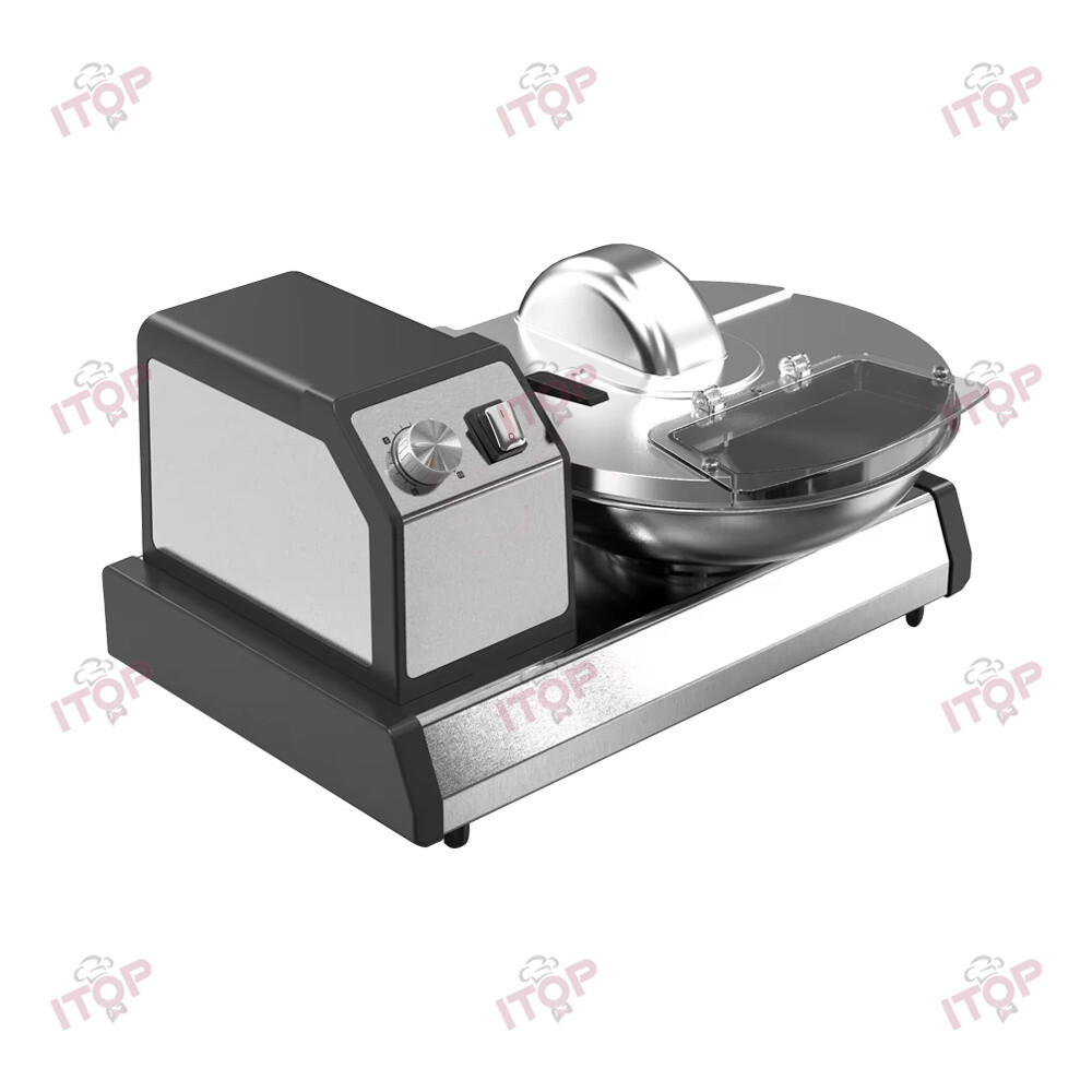 Automatic 5.5L Meat Vegetable Prep Food Processor Meat Cutter Chopper with Timer