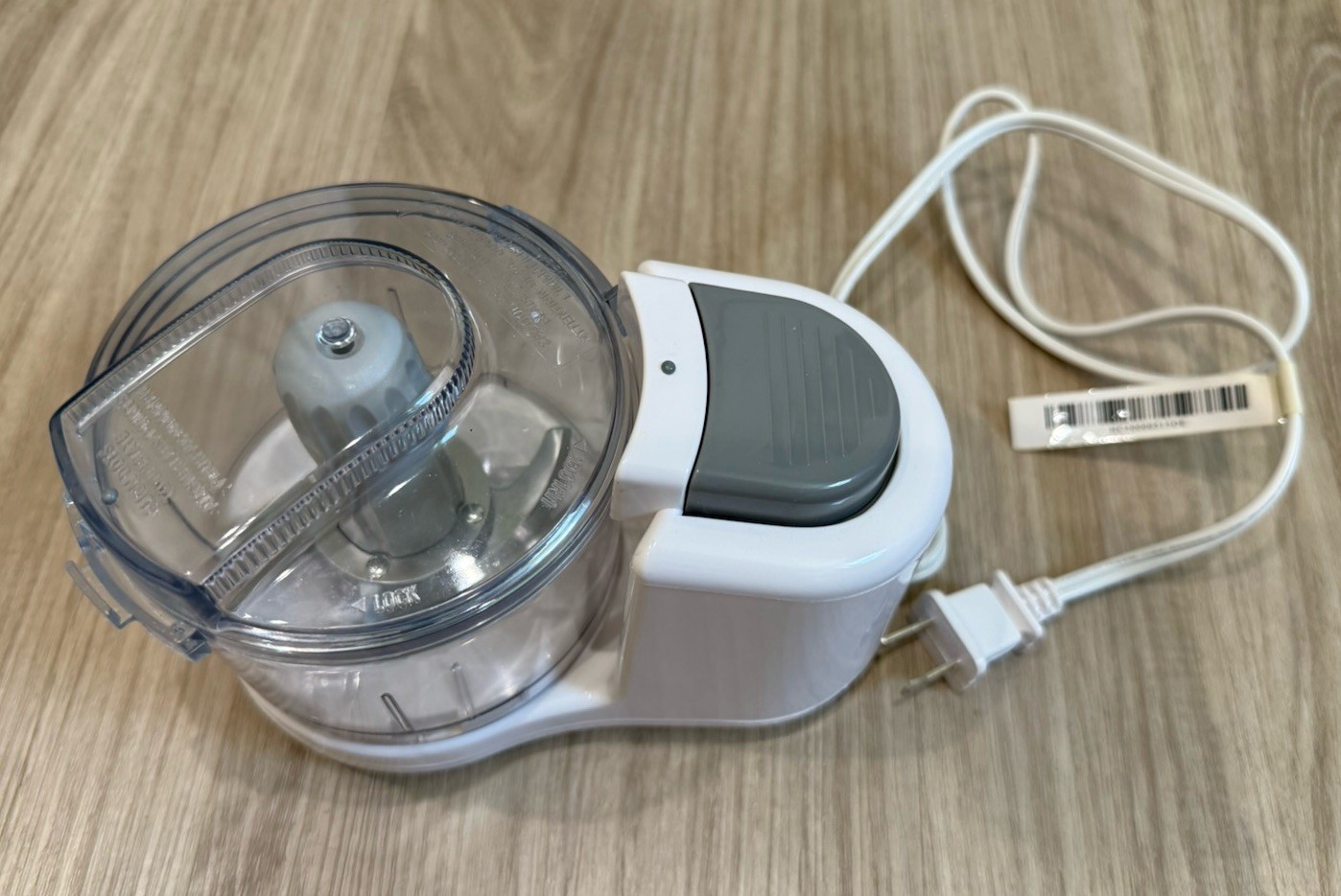 Black & Decker HandyChopper Plus Mincer Food Processor White w Box Manual HC3000