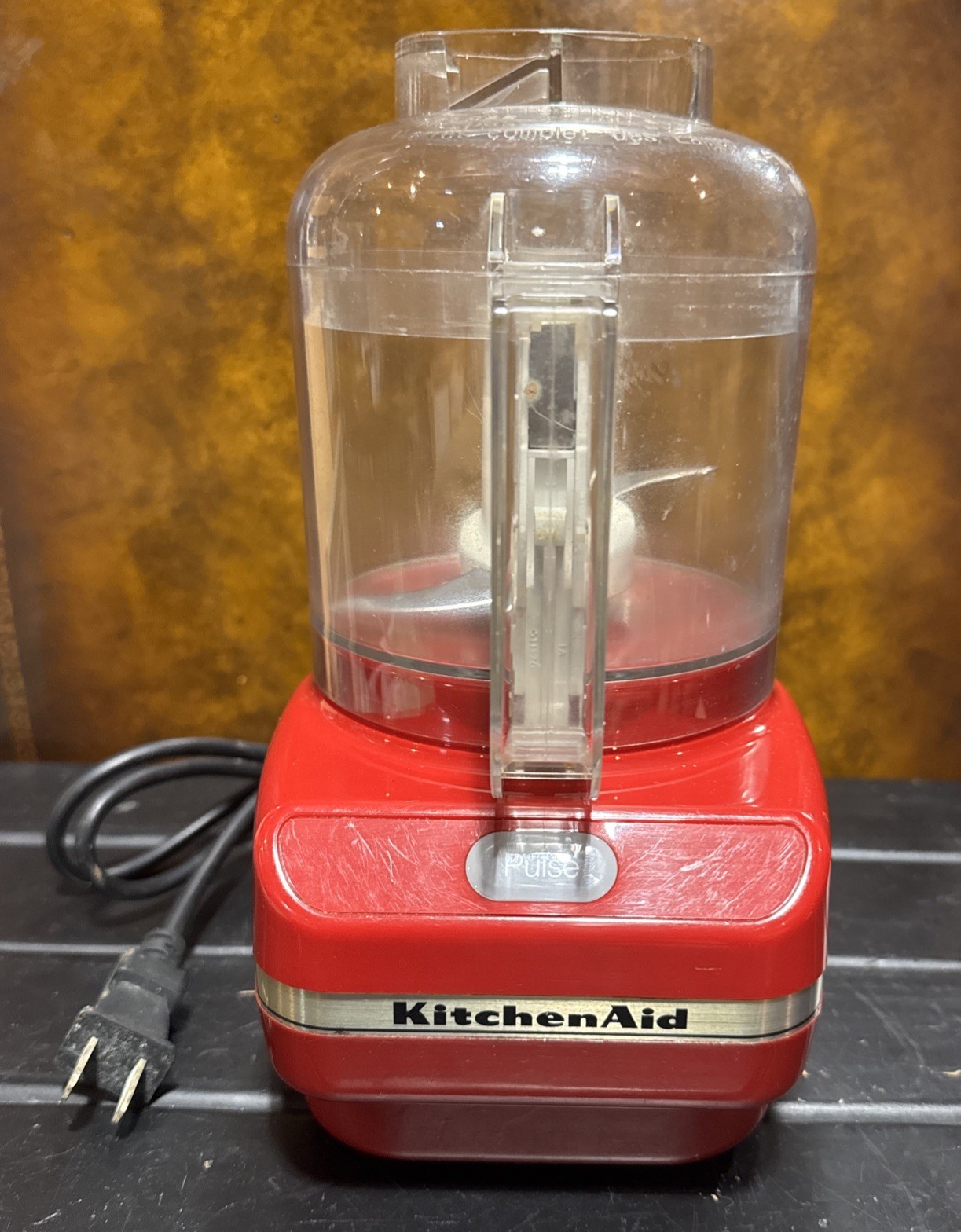 KitchenAid Chef’s Chopper Food Processor KFC3100 RED Works Pulse Appliance