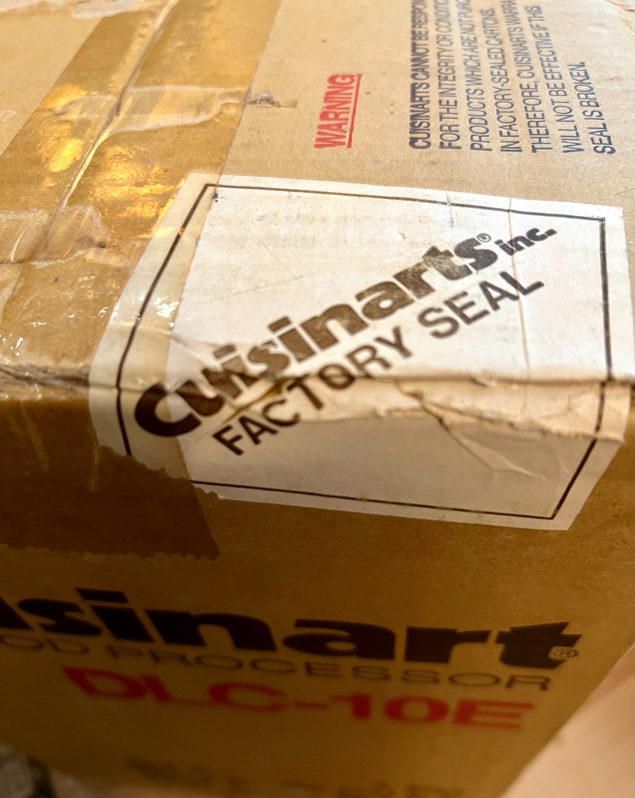 Cuisinart DLC-10E 7-Cup Food Processor New in Factory-Sealed Box! Made in Japan
