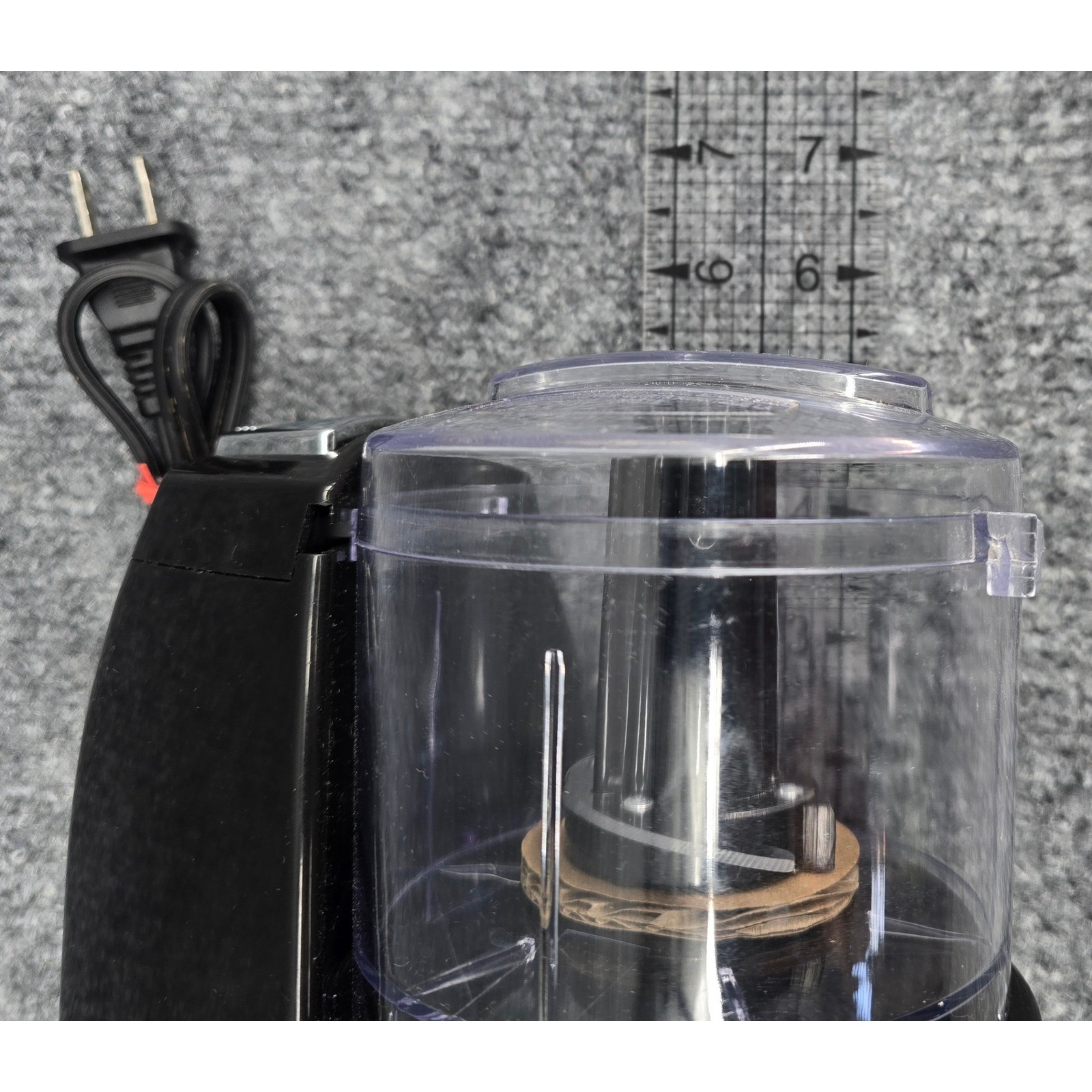 Rival Mini Chopper 1.5 Cup Black Electric One-Touch Pulse Nuts veggies MC-67BL