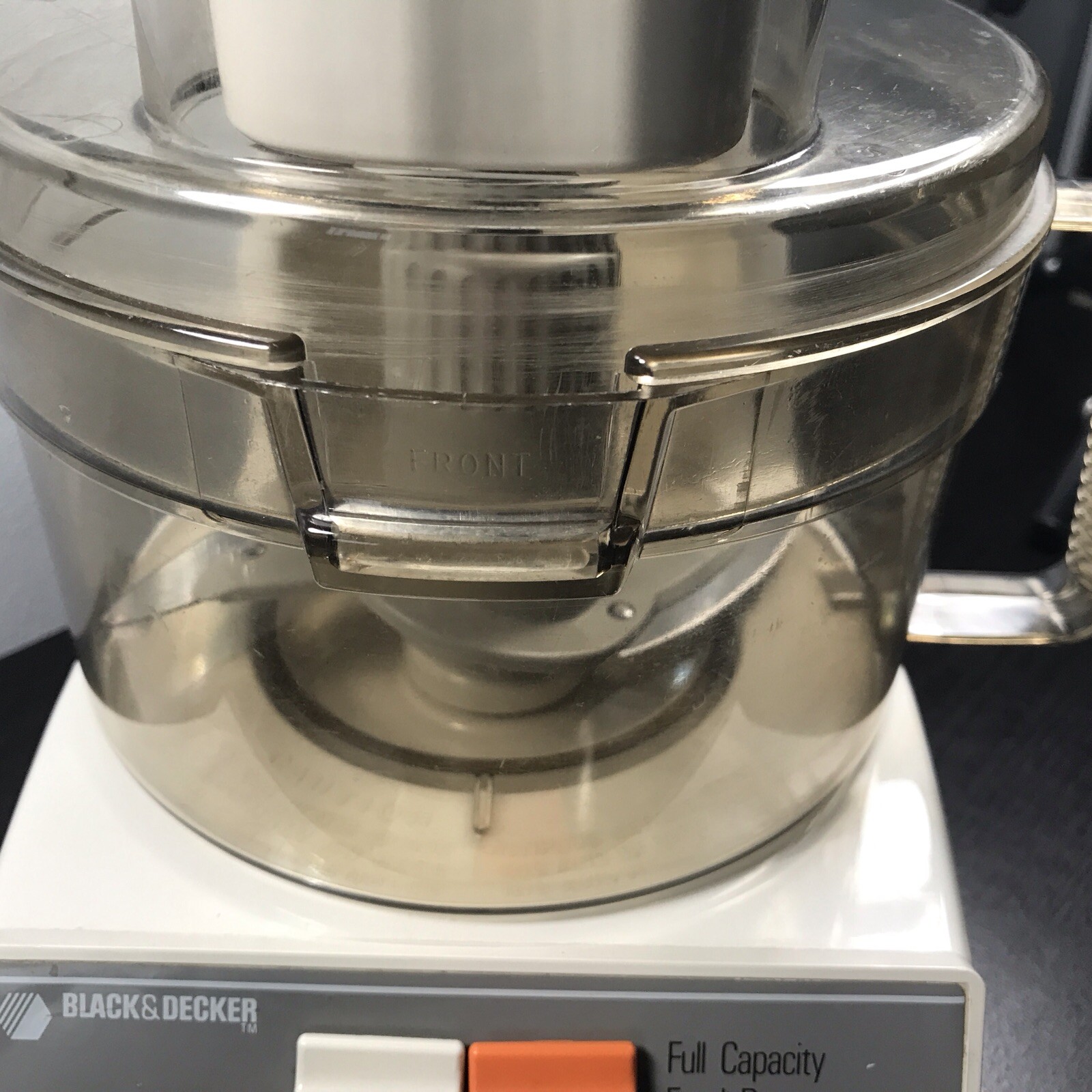 Vtg Black & Decker Food Processor D1FP1D Full Capacity 1986 USA Tested Clean