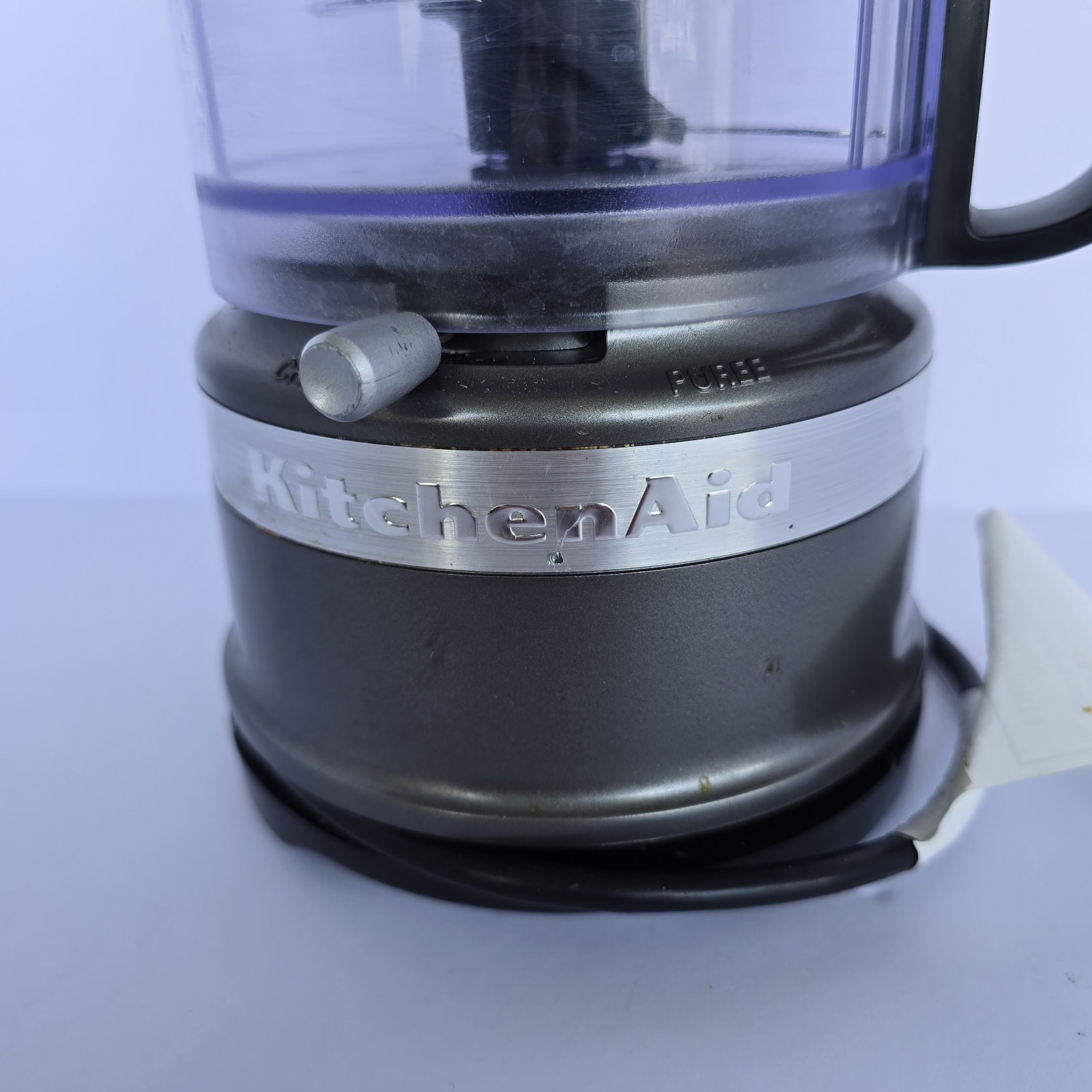 KitchenAid KFC3516 3.5 Cup Mini Food Processor Gray/Black Pulse 2-Speed