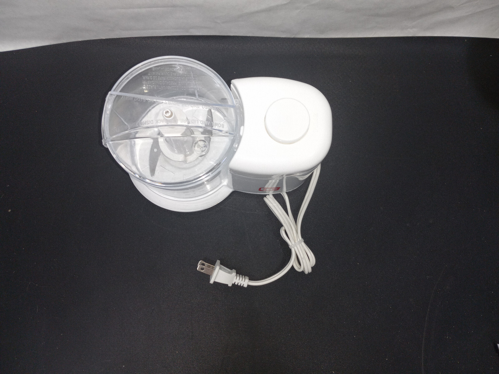 Vintage BC Bene Casa Mini Food Chopper Processor Compact 100W 120V NICE