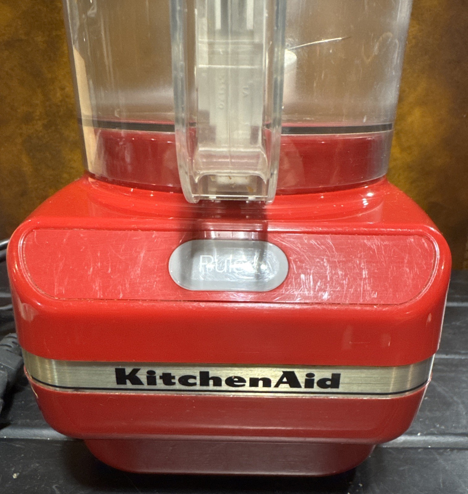 KitchenAid Chef’s Chopper Food Processor KFC3100 RED Works Pulse Appliance