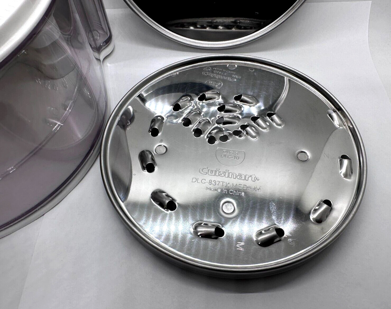 Cuisinart Food Processor DLC-DH DLC-DHC Blade Disc Storage + 2 Blades