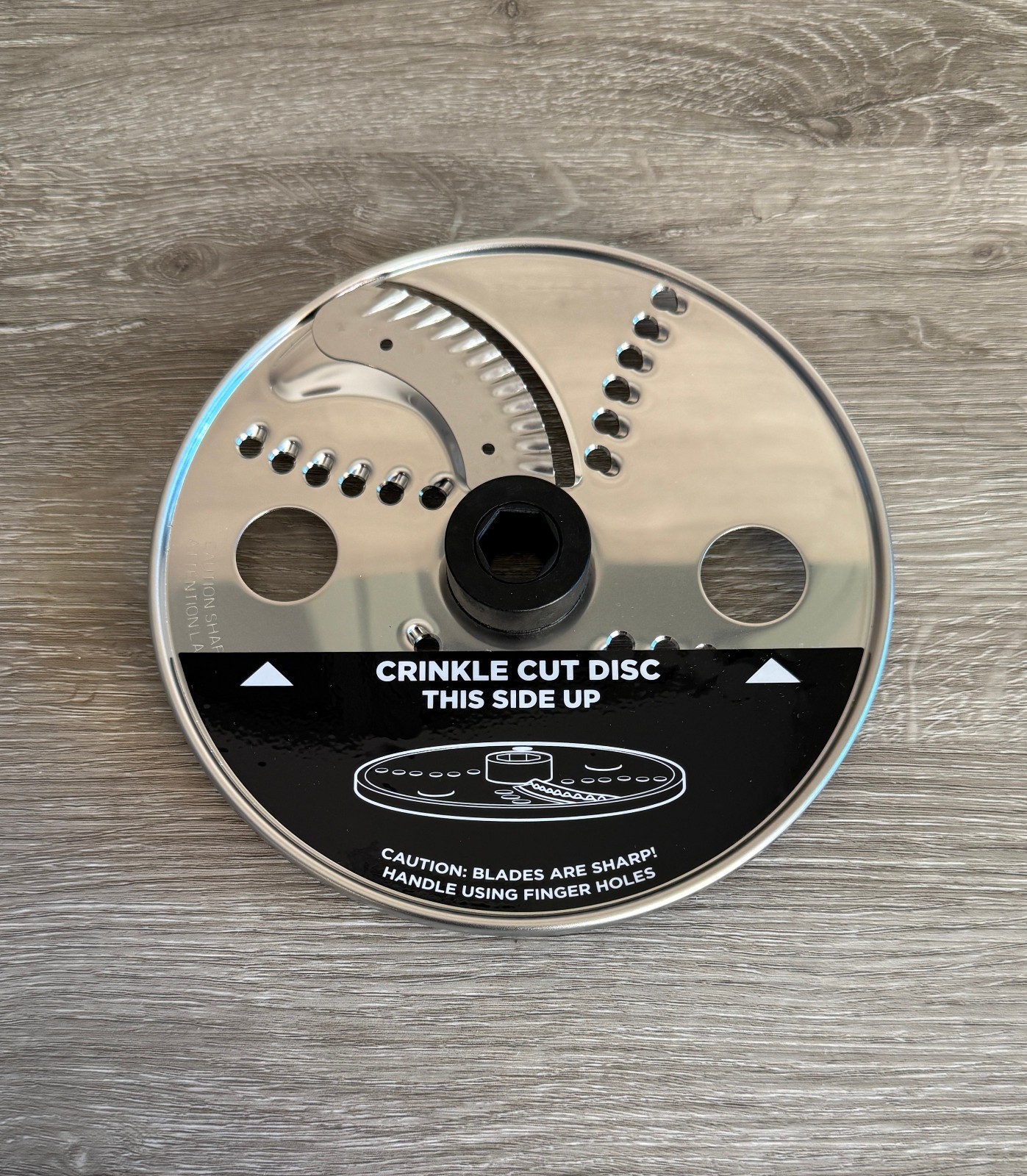 Ninja Food Processor REPLACEMENT Crinkle Cut Disc Part Only UNUSED Genuine OEM