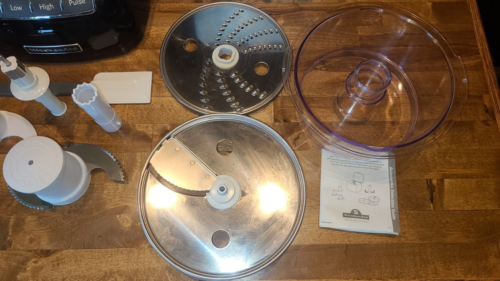 KitchenAid KFP1333 13-Cup Food Processor w/ Case of Accessories and Blades