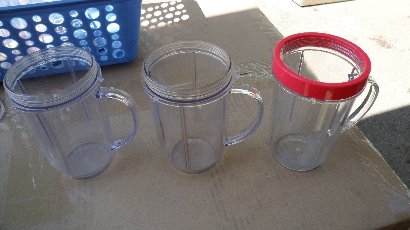 x3 Magic Bullet on the Go Cups Mugs