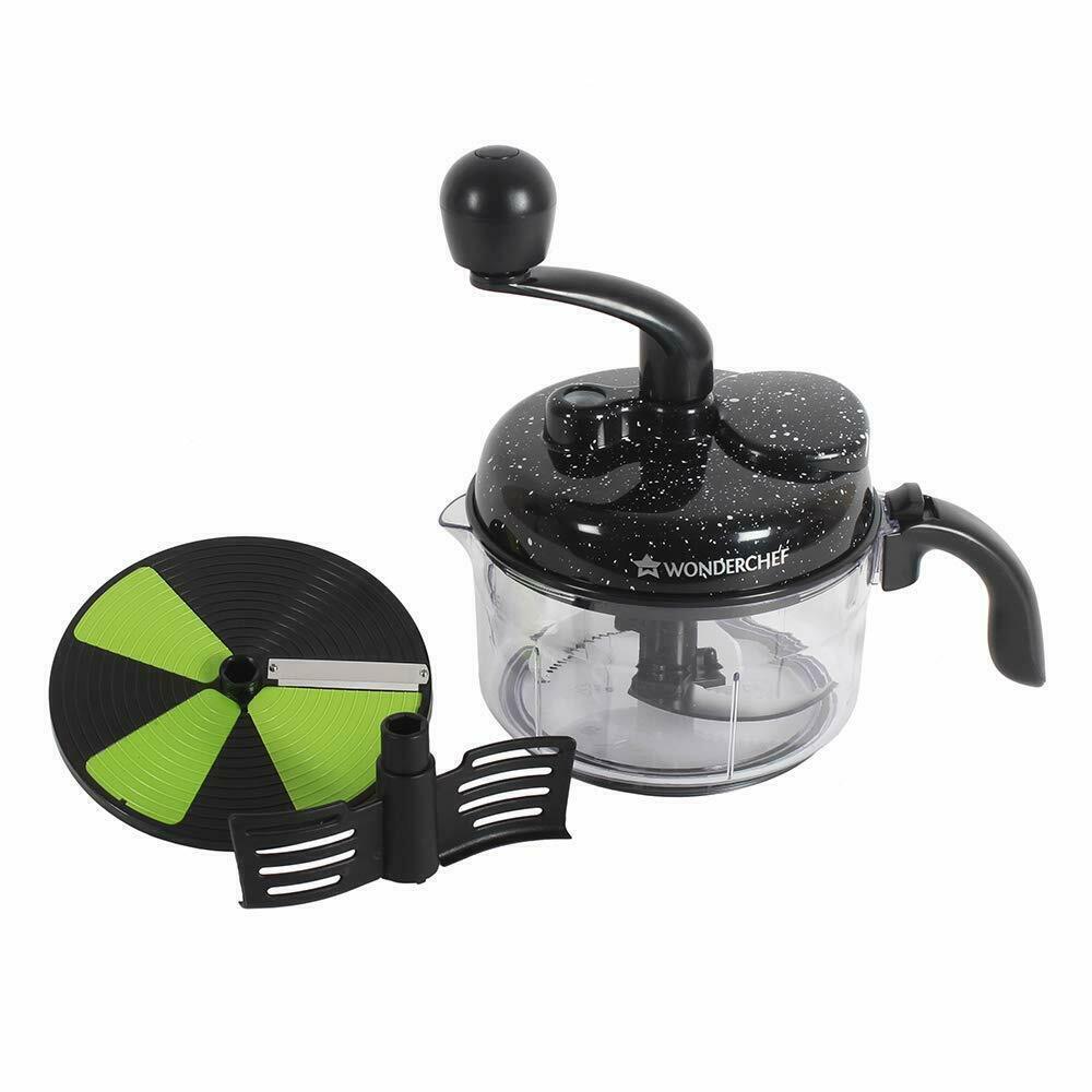 Wonderchef 6 In 1 Turbo Dual Speed Food Processor With Non-Slip & Durable Body