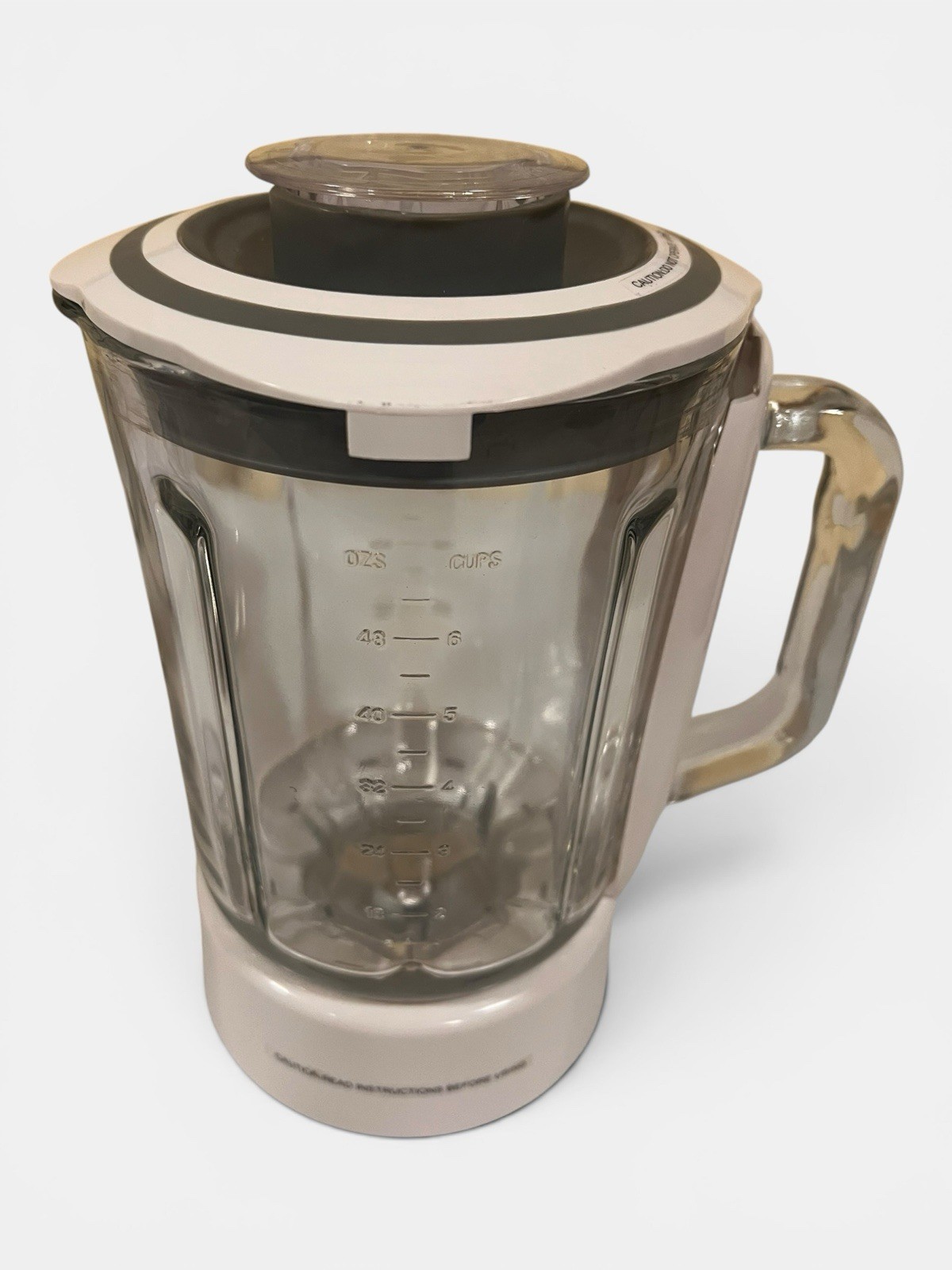 Wolfgang Puck Bistro Collection Food Processor White BBLFP001 Glass 6 Cups