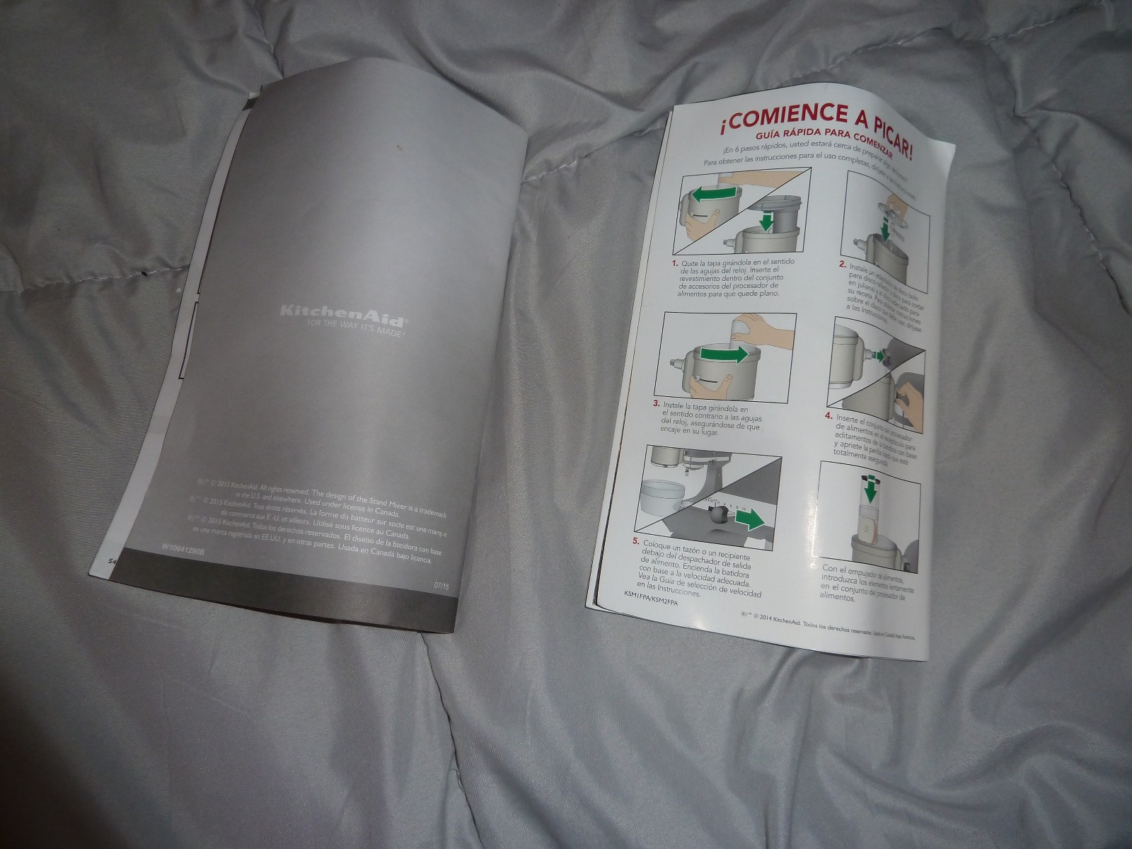 KitchenAid KSM2FPA KSM1FPA KSM3FPA Manual Get Ready for Food Processor Mixer