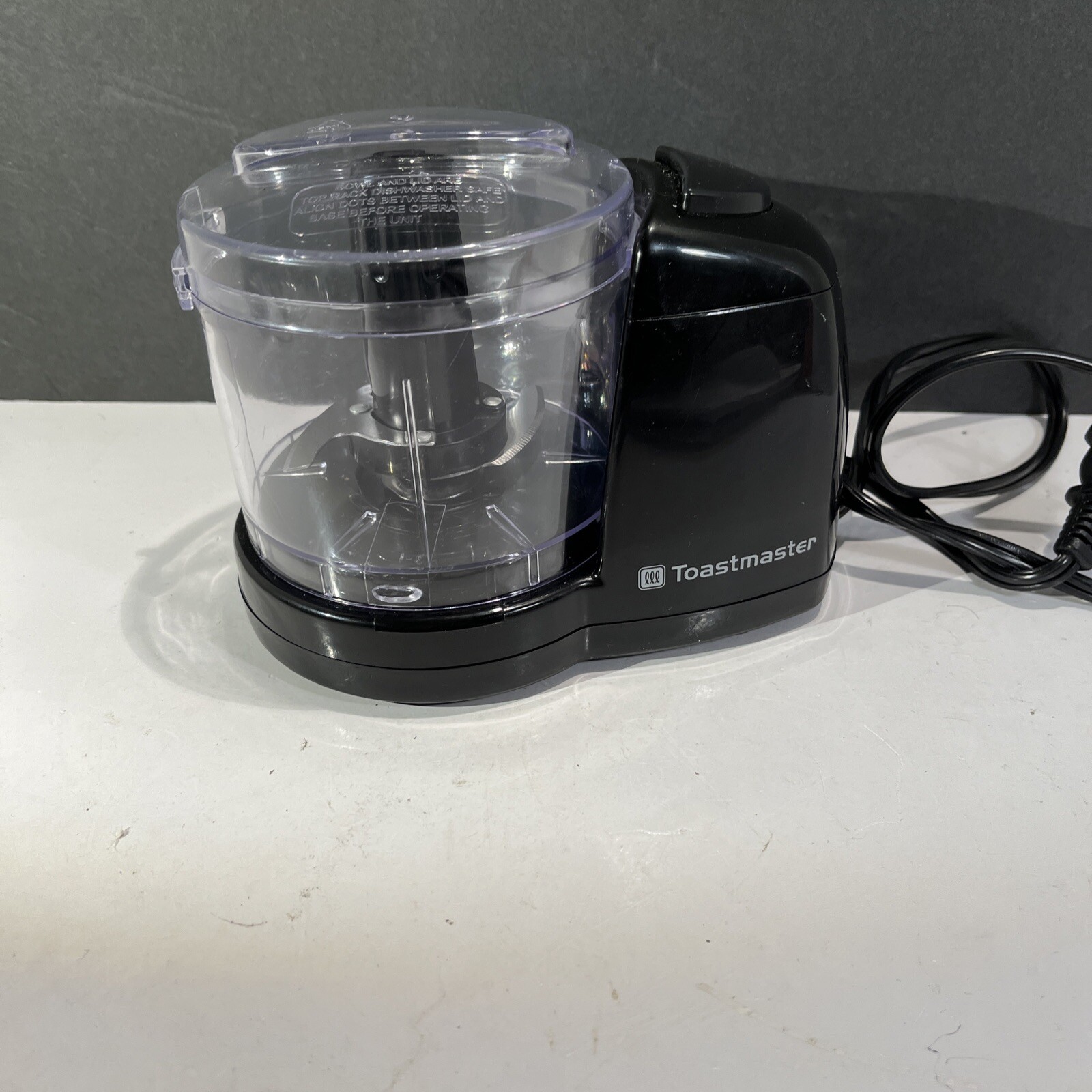 1 Cup Mini Chopper Toastmaster TM-67MC Black