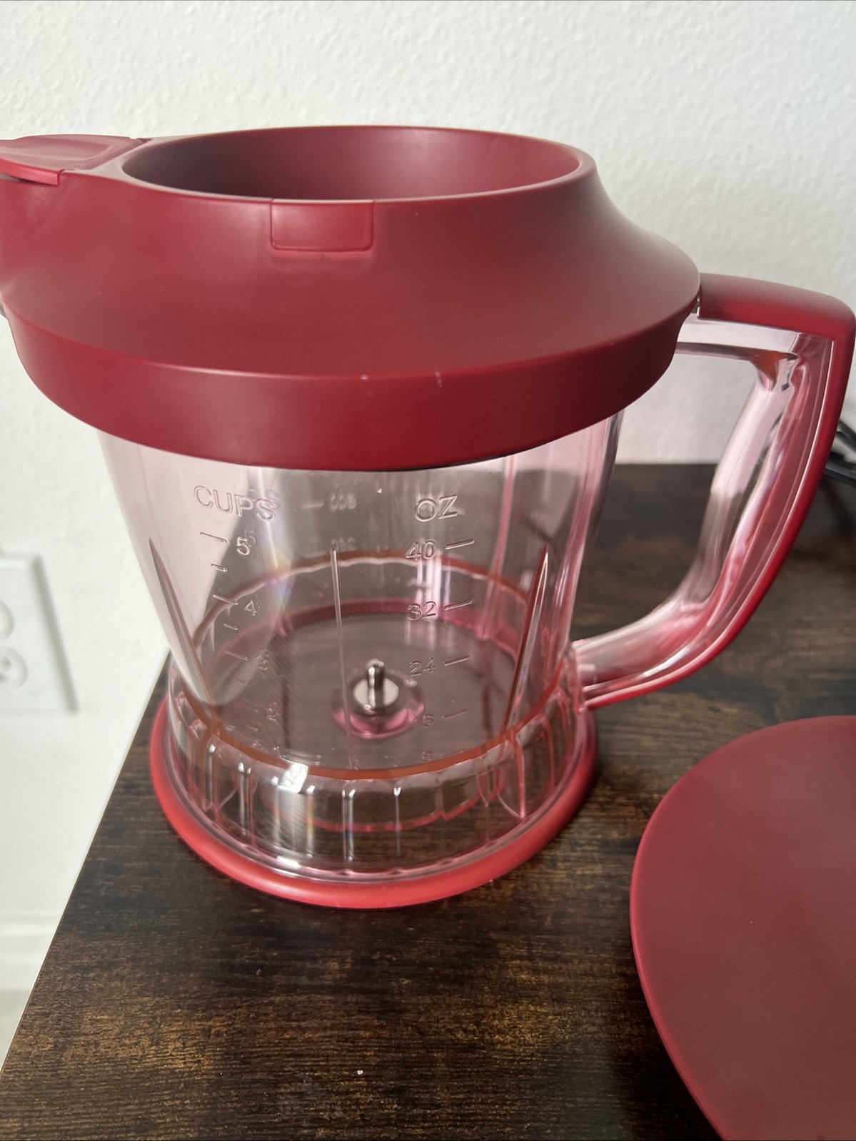 Ninja Storm Food Processor Blender QB751QCN 30 Red Works
