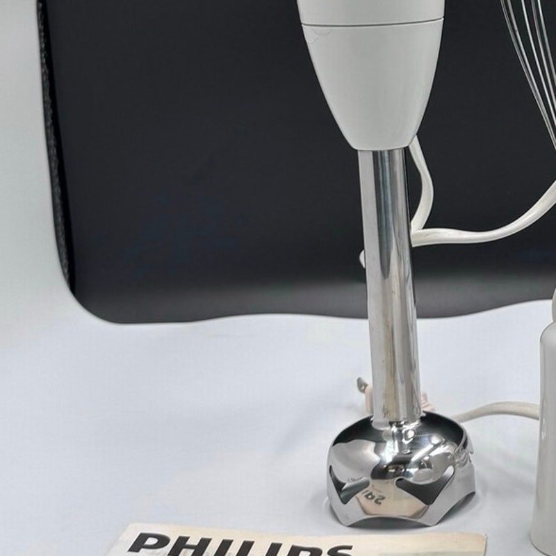 Philips Daily Collection Hand Blender Chopper Set Whisk HR1357 HR1358 300W White