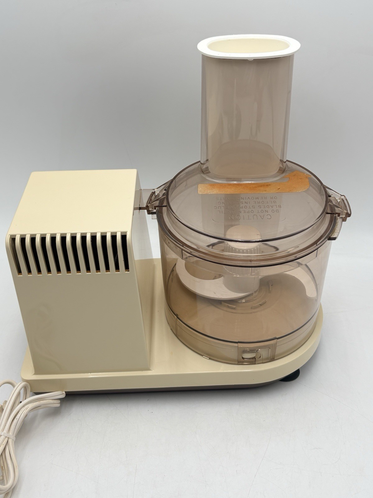 Vintage Sears CounterCraft 6 Speed Food Processor 400.693000 Tested W Box