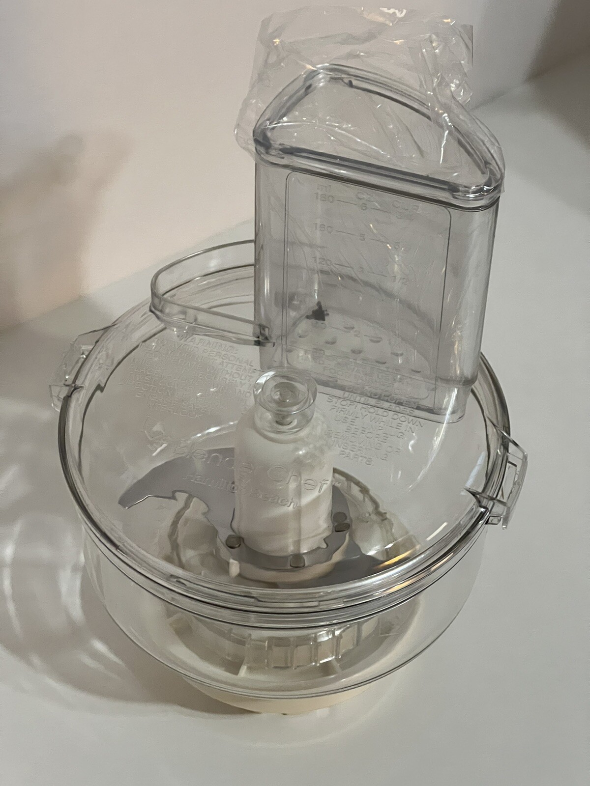 Hamilton Beach Proctor Silex Food Processor Blender Chef Attachment for Blenders