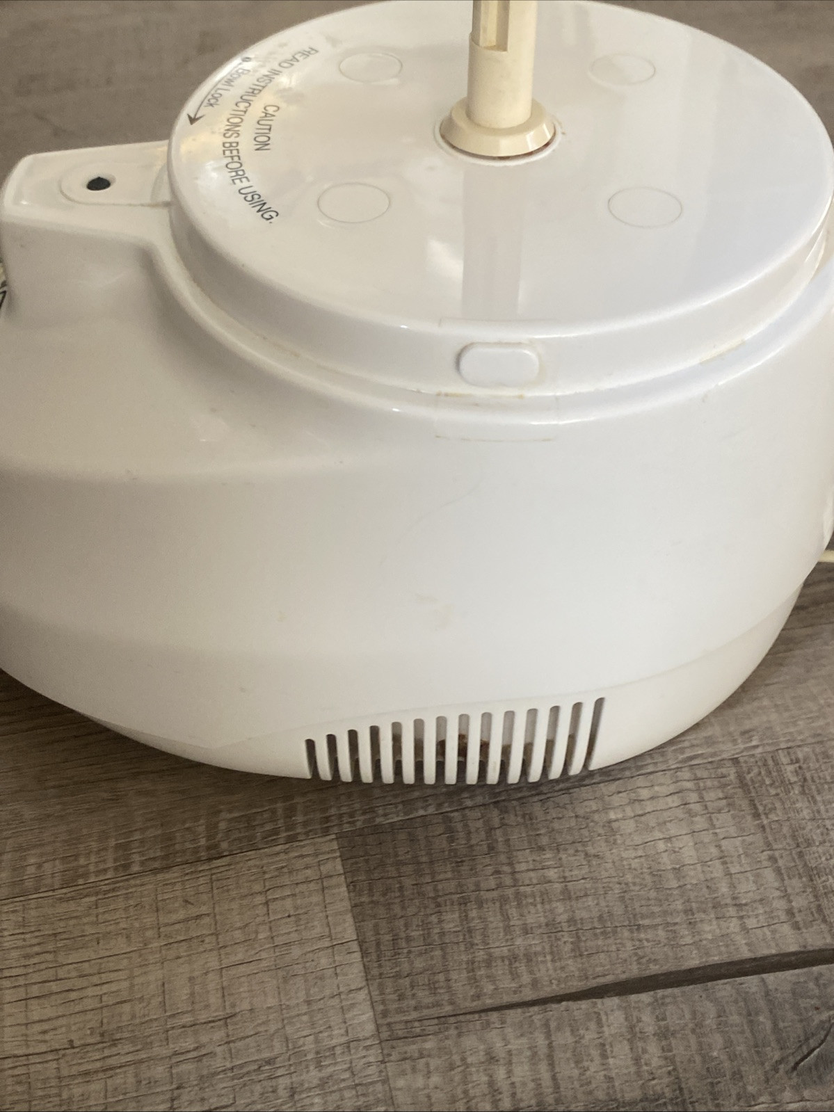 Cuisinart Custom Prep 11 Plus Food Processor Motor Base Only Tested Work White