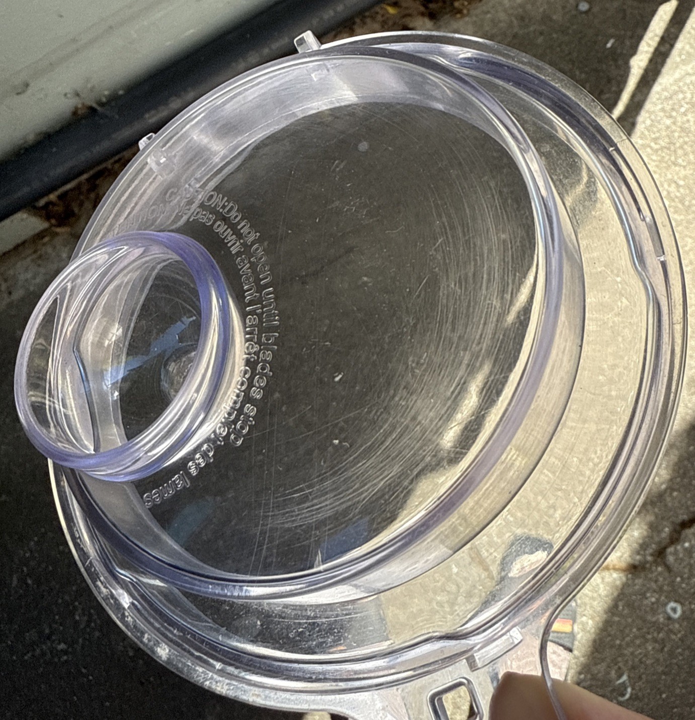 KitchenAid KFC3516 3.5 Cup Food Chopper OEM Bowl Lid Replacement Part Lid Only
