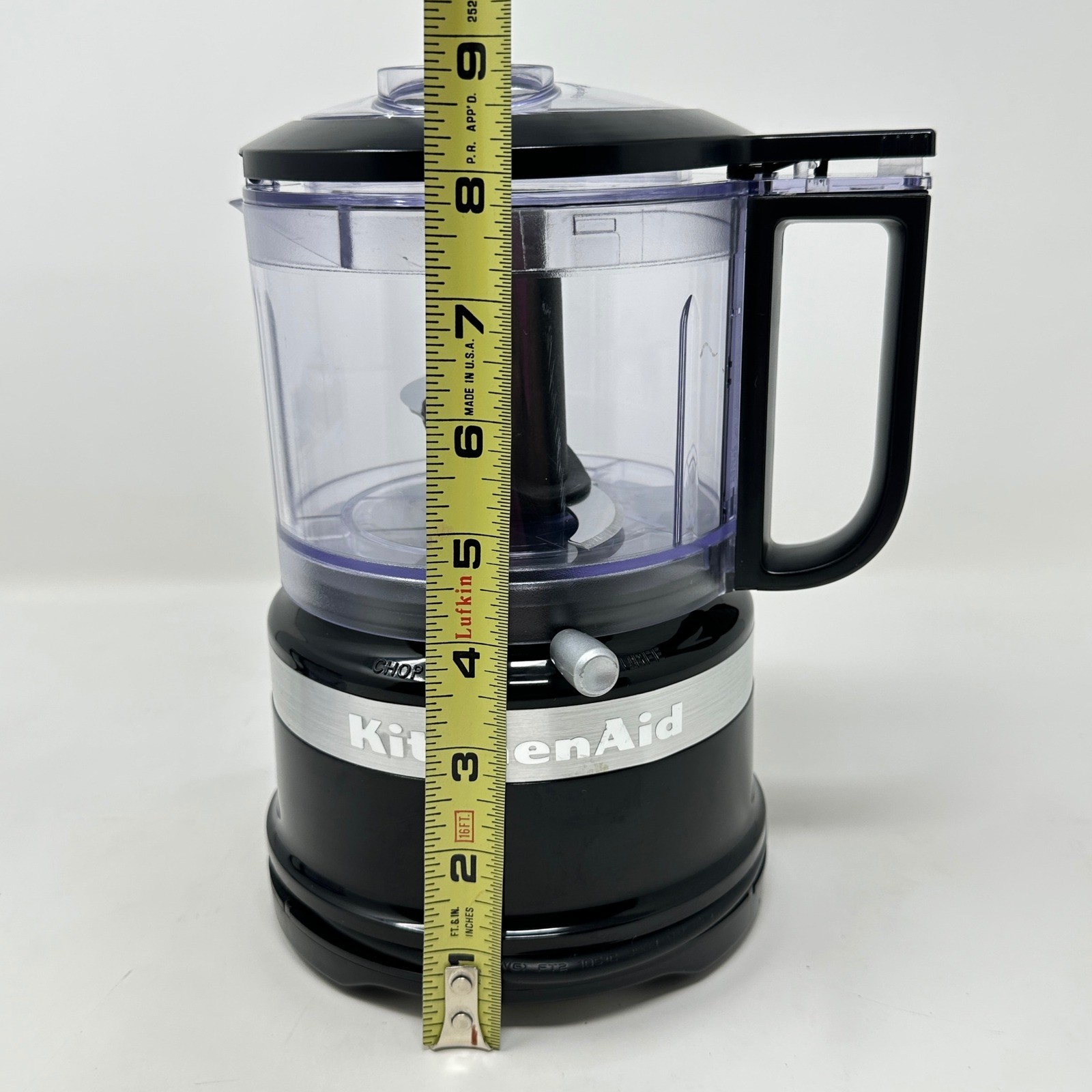 KitchenAid KFC3516OB 3.5 Cup Mini Food Processor Onyx Black 2-Speed Chopper