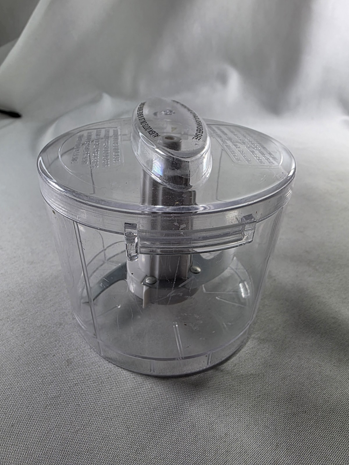 Black And Decker Food Handy Chopper HC-306 Work Bowl, Lid & Blade