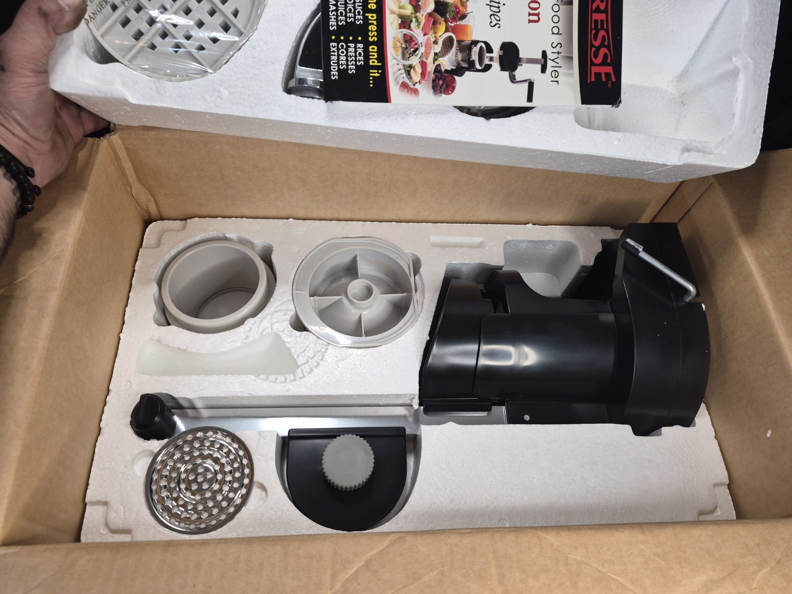 Le Presse Gourmet Food Styler Slicer 8 in 1 Food Processor TR-207-069