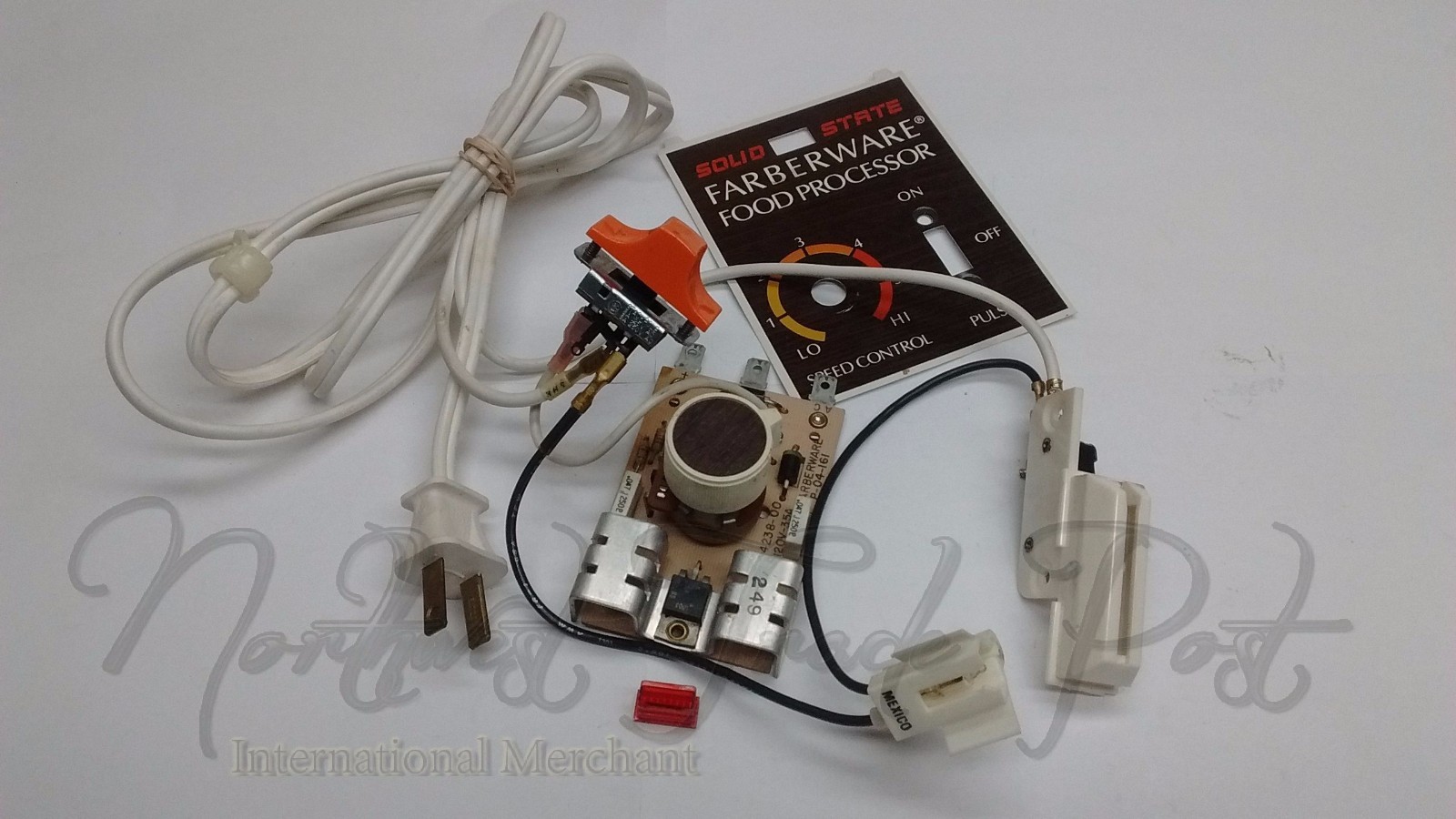 Farberware Replacement Control Panel Safety Lock + for Model 386 Food Processor
