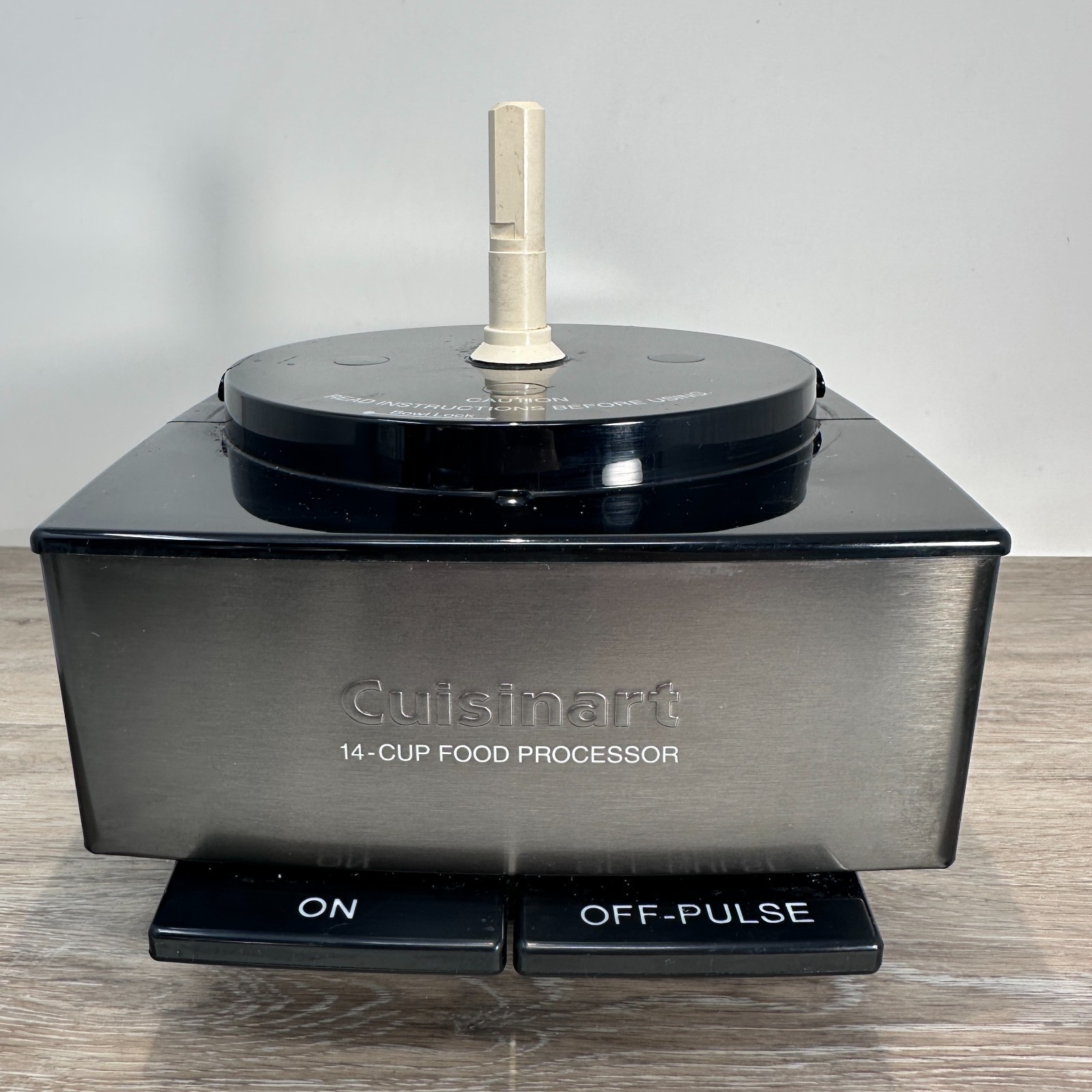 Cuisinart DFP-14BCN 14 Cup Food Processor Black Stainless Motor Base Only TESTED