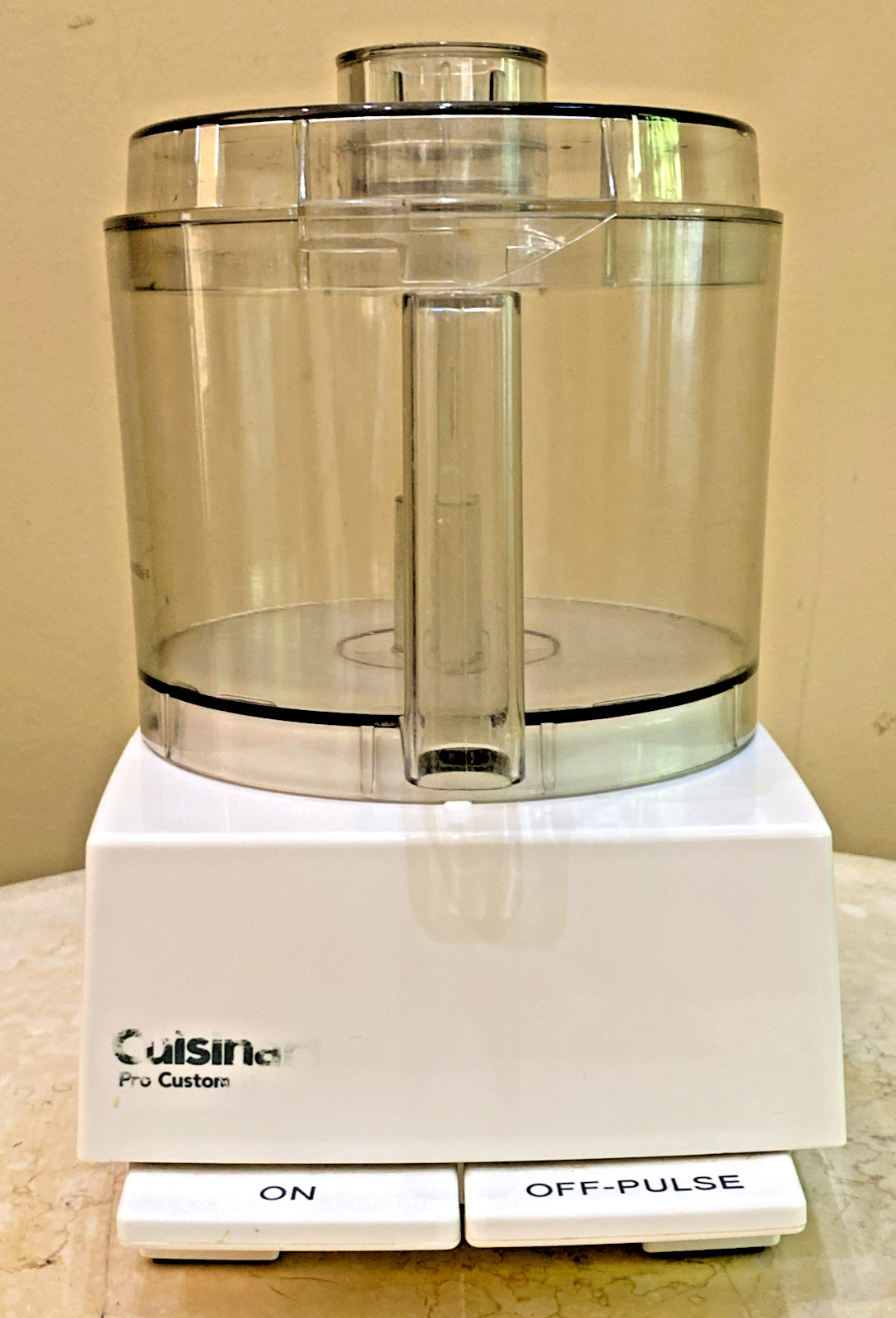 Cuisinart Pro Custom 11 Food Processor DLC-8S Beige TESTED & WORKING