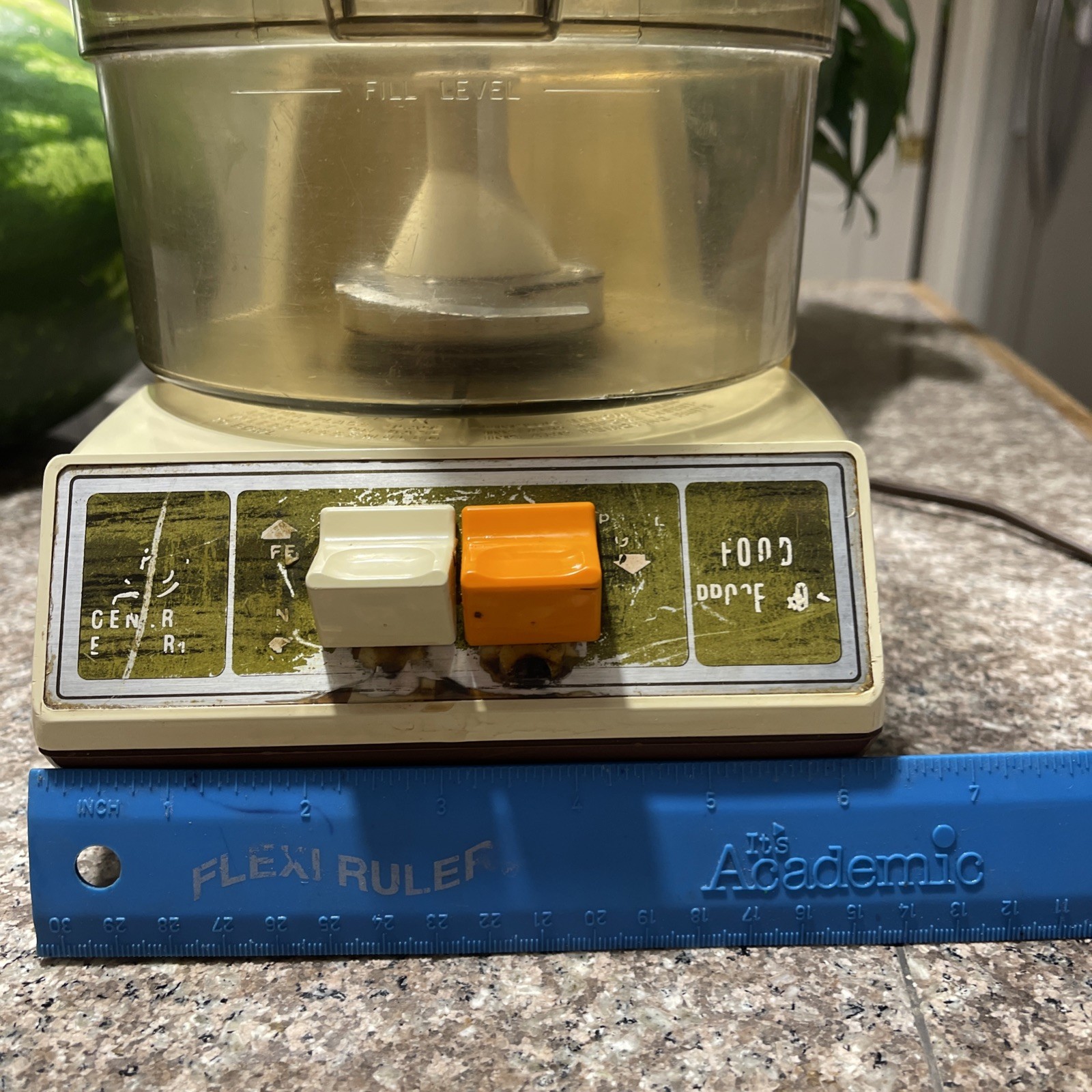 General Electric | Vintage 1970s GE Food Processor Chopper D2FP1 | TESTED/WORKS!