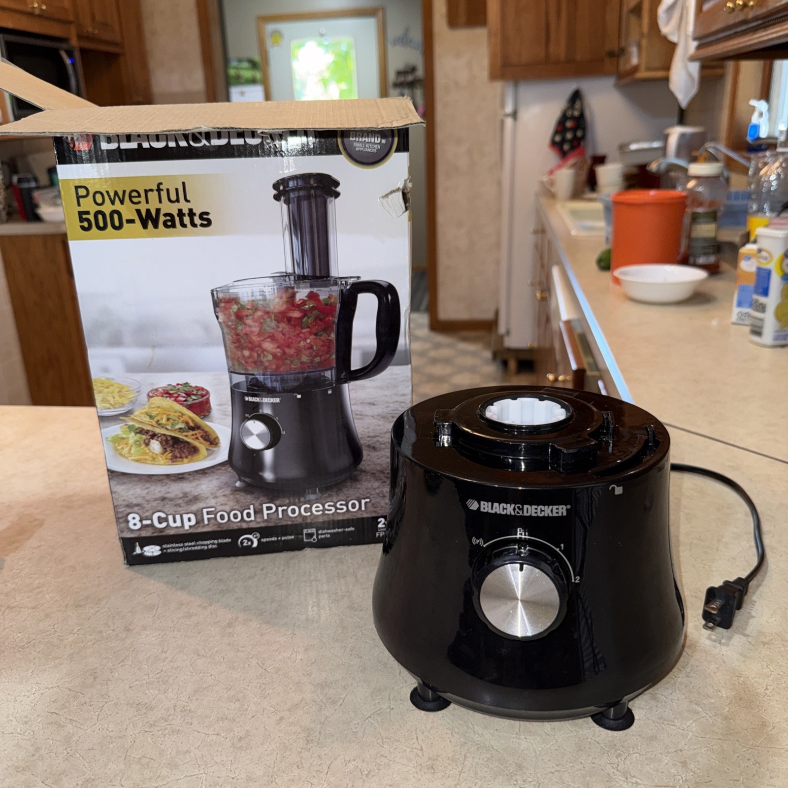 Black & Decker 8 Cup Food Processor Model FB1140BD (Power Base Only)