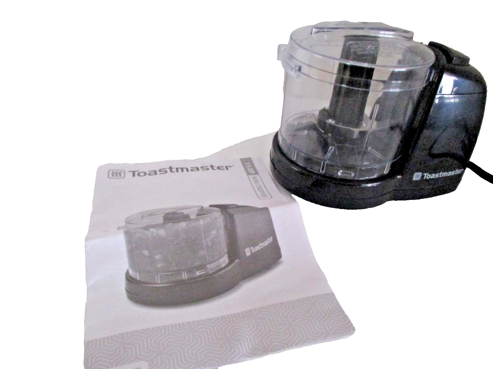 Toastmaster 1.5 Cup Mini Chopper Model #TM-67MCKL Open Box