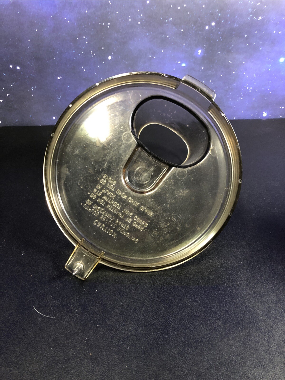 GE General Electric D1FP1-4200 Food Processor Lid and Pusher