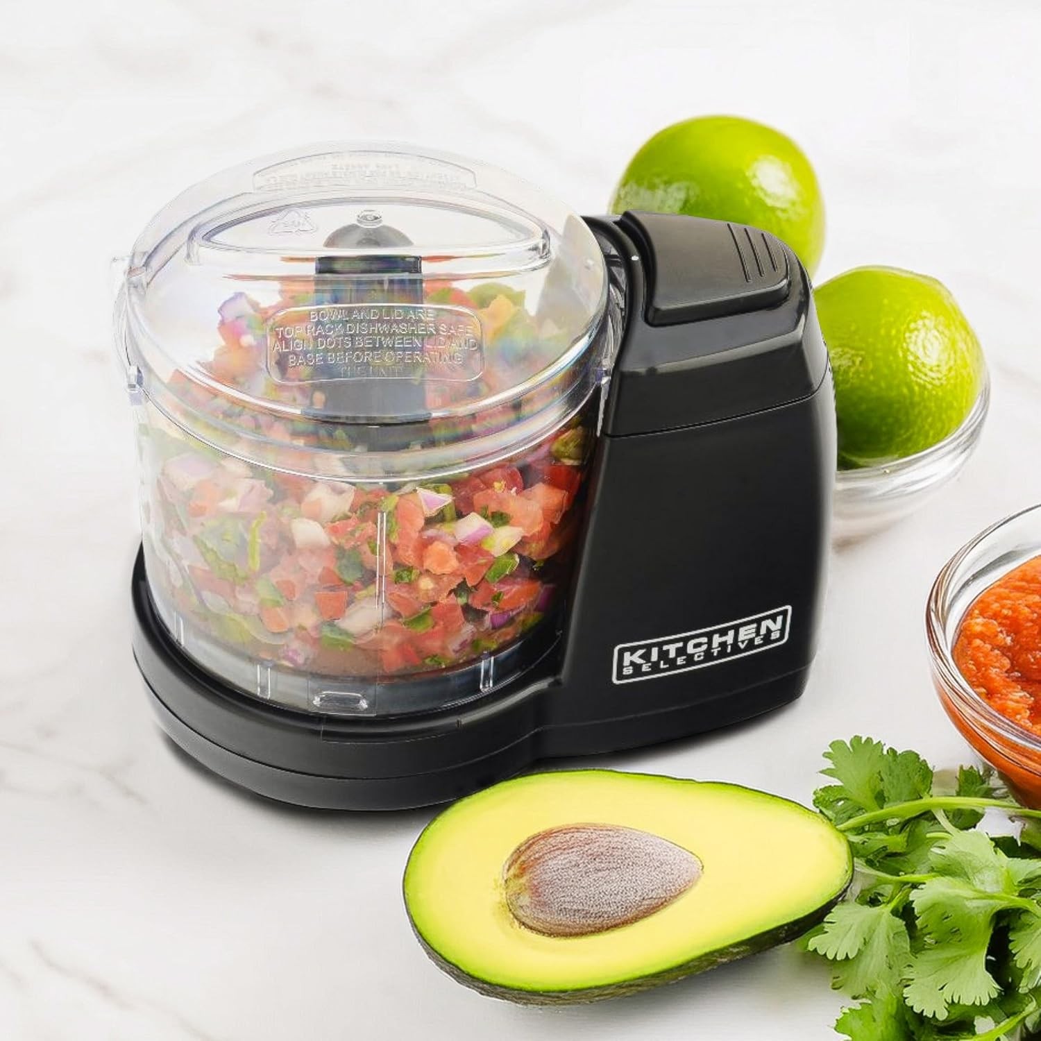 Mini Chopper by Select Brands Mini Electric Food Chopper Kitchen Appliances