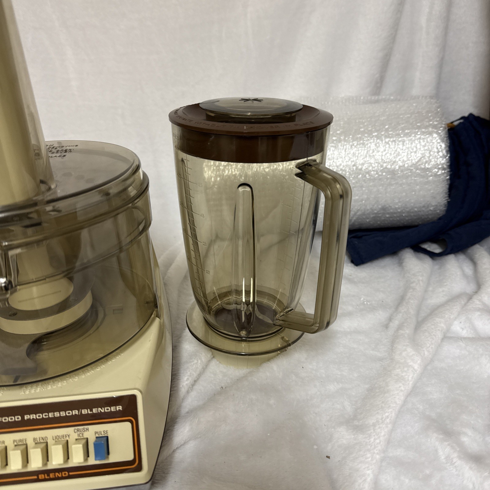 General Electric GE Food Processor Blender Multi Speed Bundle