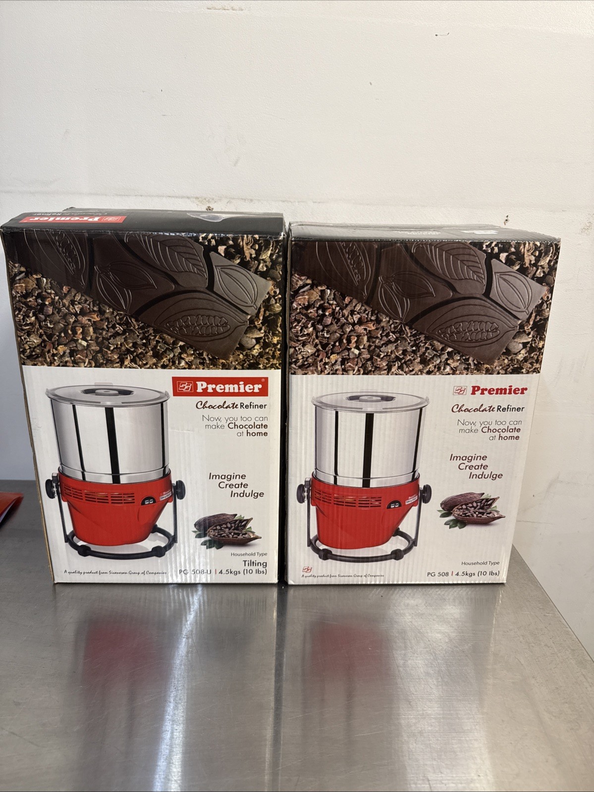 Premier Chocolate Refiner Melanger Wet Grinder – US Plug – Authentic – PG 508/U