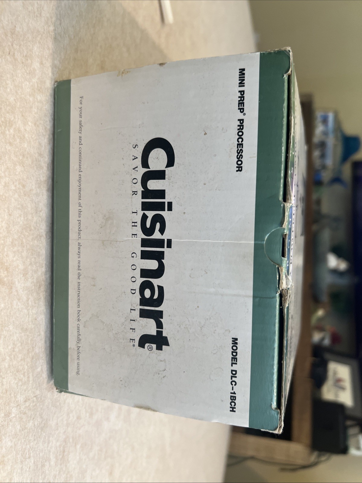 Cuisinart Mini Prep Food Processor DLC-1BCH Classic 2 Speed BLack/Silver Tested