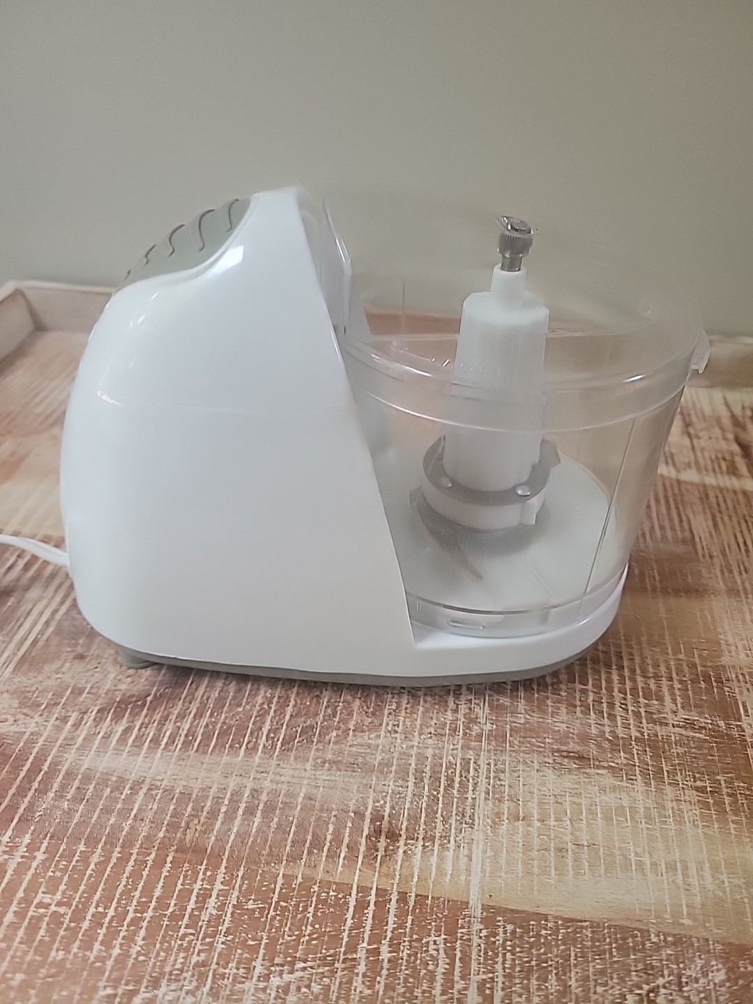 Kitchen Gourmet Electric Mini Food Processor 1.5 Cup Minces Chops Dices Compact
