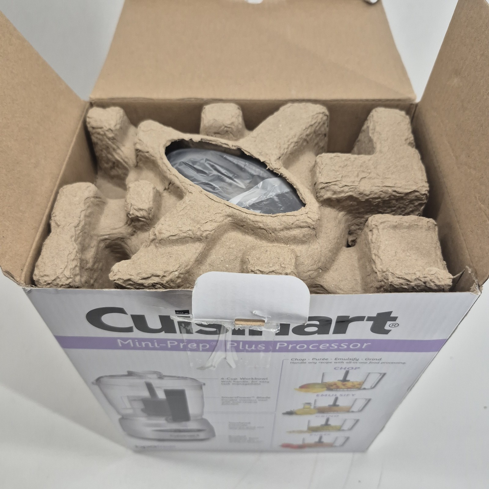 Cuisinart DLC-4CHB 1.70ft Mini-Prep Plus 4-Cup Food Processor – NEW