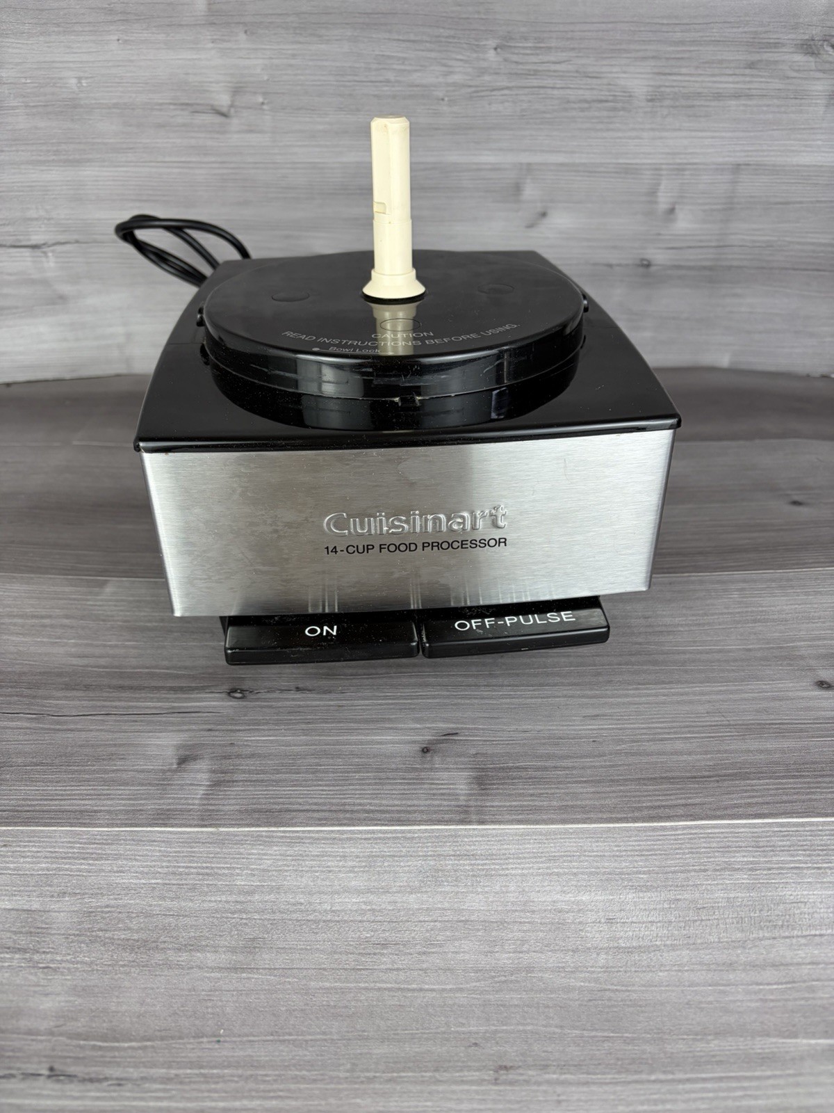 Cuisinart Custom 14 Cup Food Processor DFP-14BCN Black Stainless Motor Base