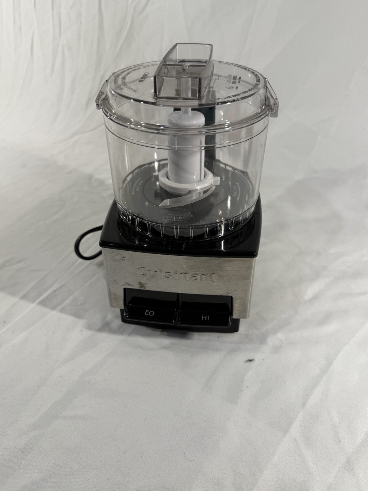 Cuisinart DLC-1SS Mini-Prep Food Processor Stainless Steel Very Good Condition