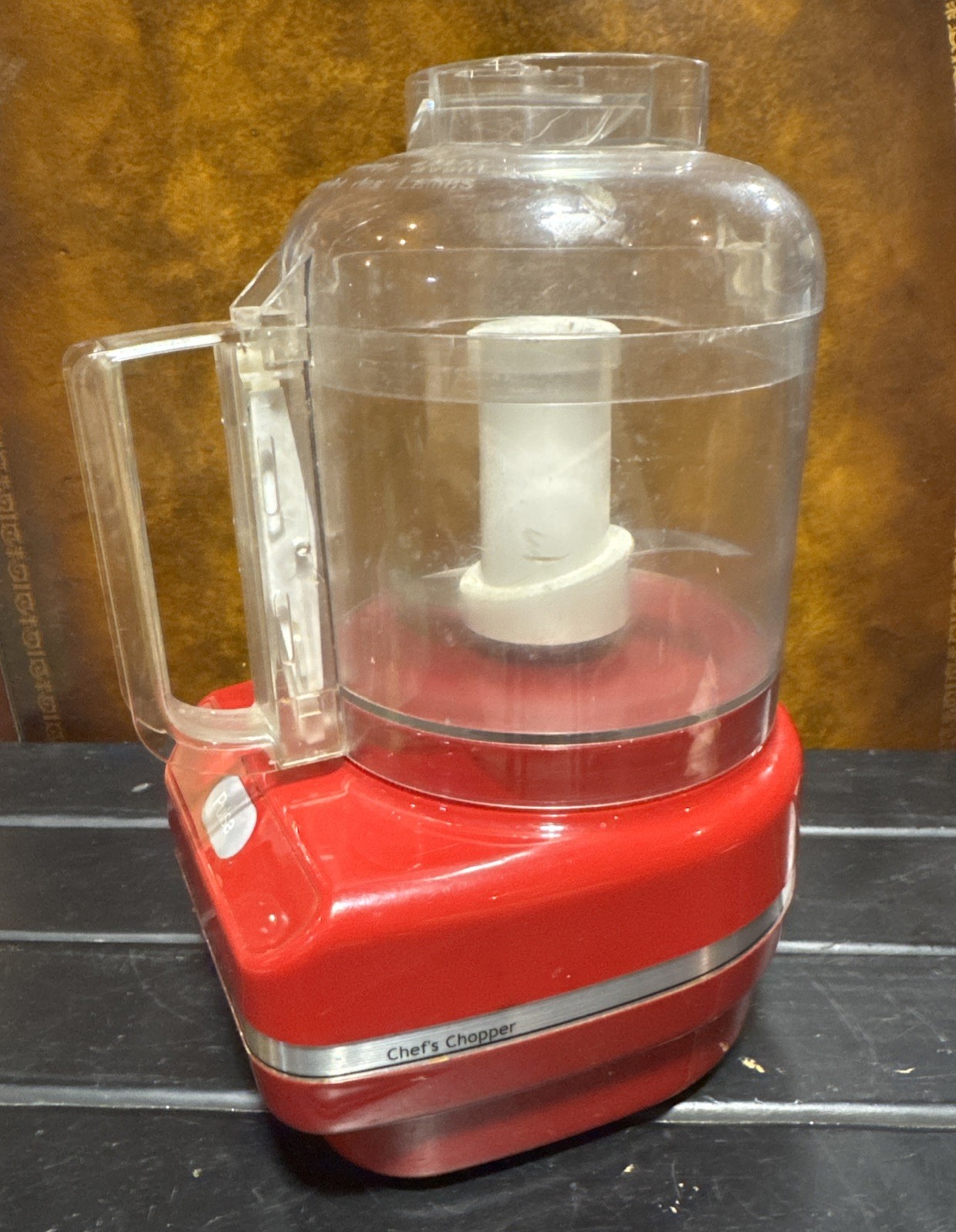 KitchenAid Chef’s Chopper Food Processor KFC3100 RED Works Pulse Appliance