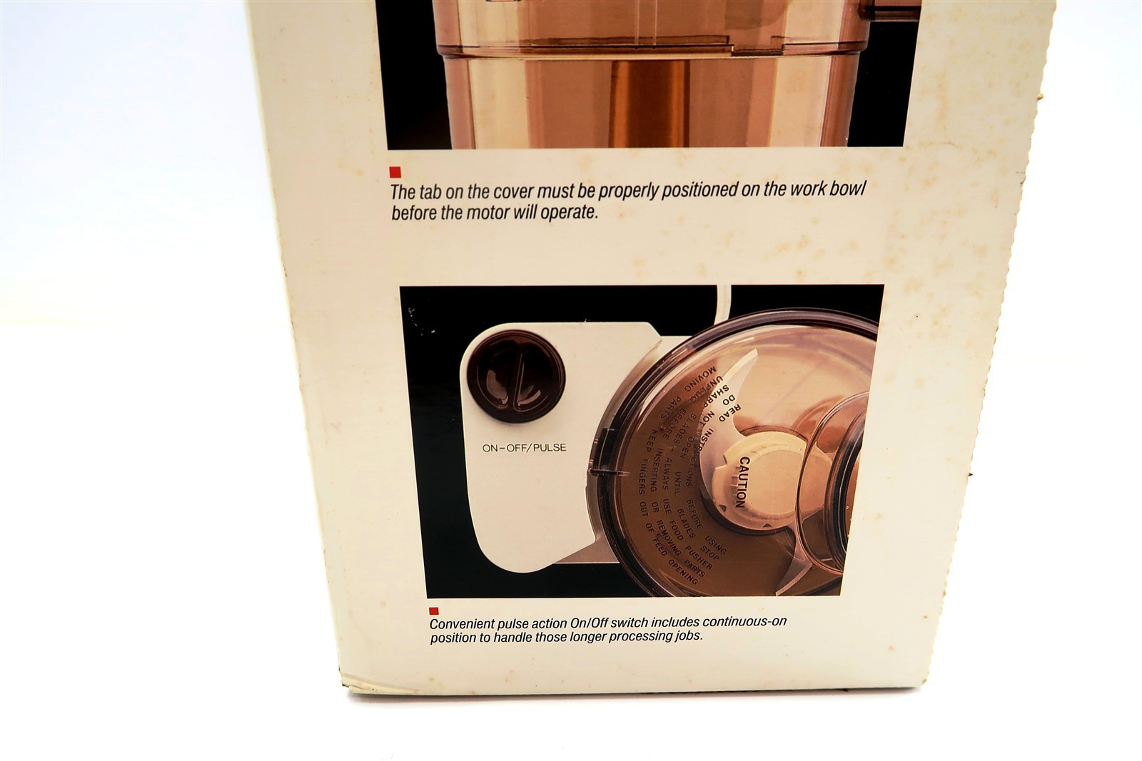 New REGAL La Machine I Food Processor Model V813 in Original Box NOS NIB (n2)