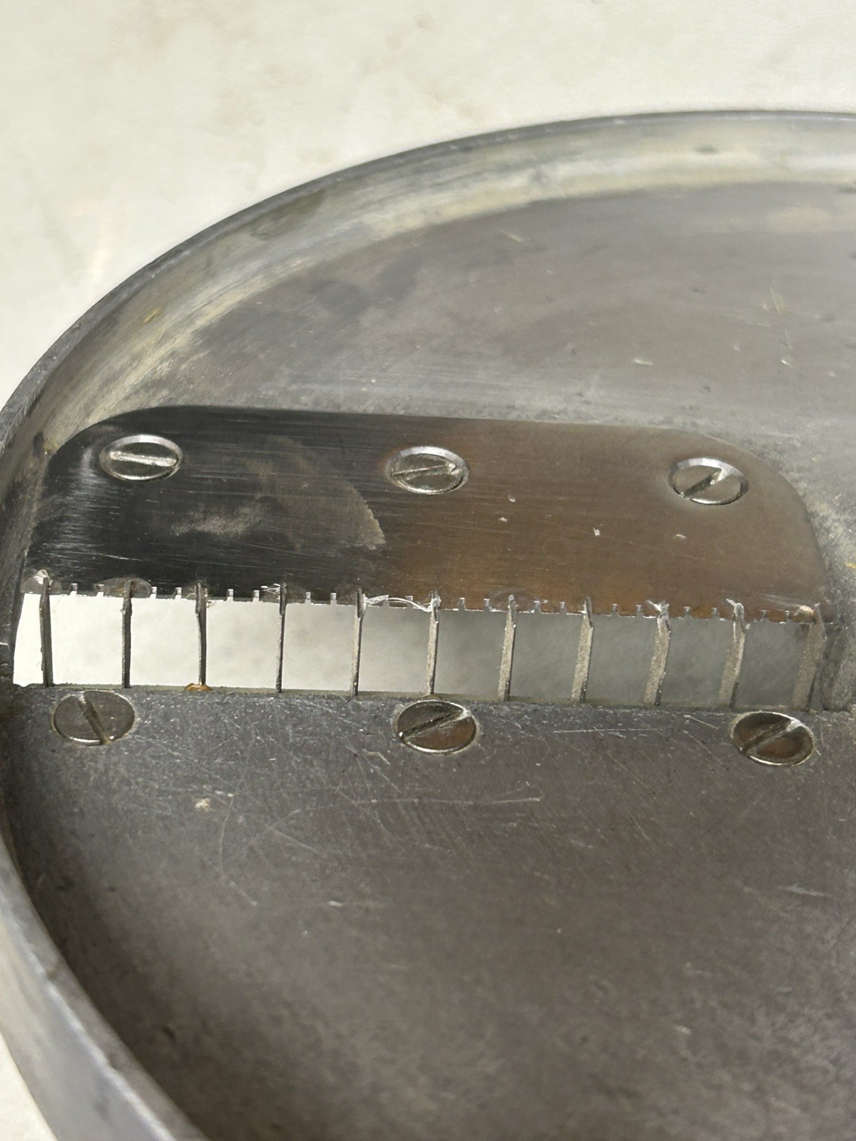 Robot Coupe Disc Slicer Cutter R438 7×7 Full Metal Aluminum