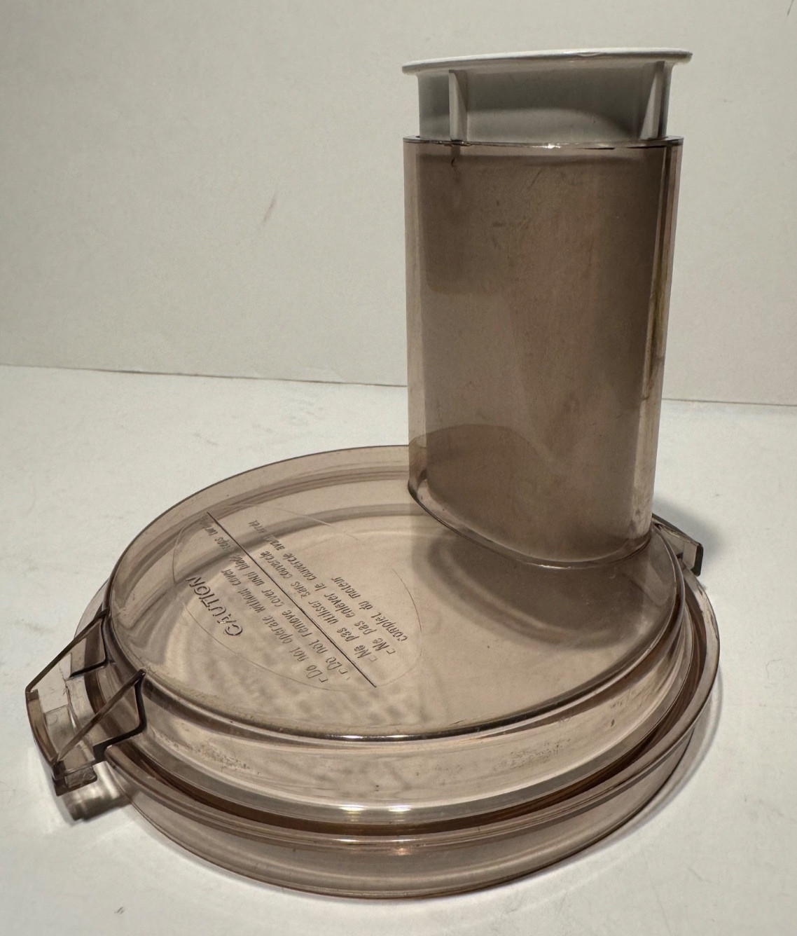 Cuisinart Food Processor Model CFP-9A Bowl Lid and Pusher