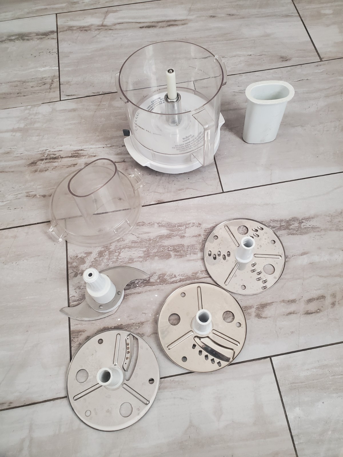 Built-in NuTone Food Center Food Processor Model 256N