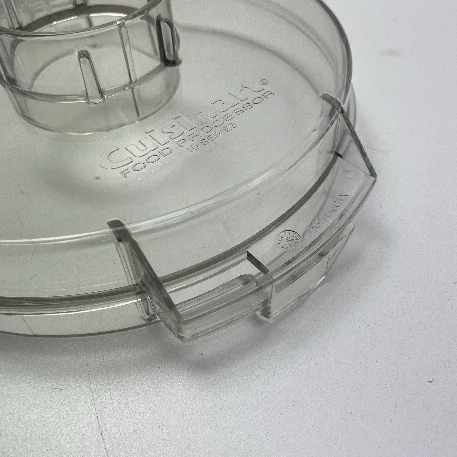 Cuisinart Pro Classic Food Processor DLC-116GTXT Flat Clear Lid & Cover Cap