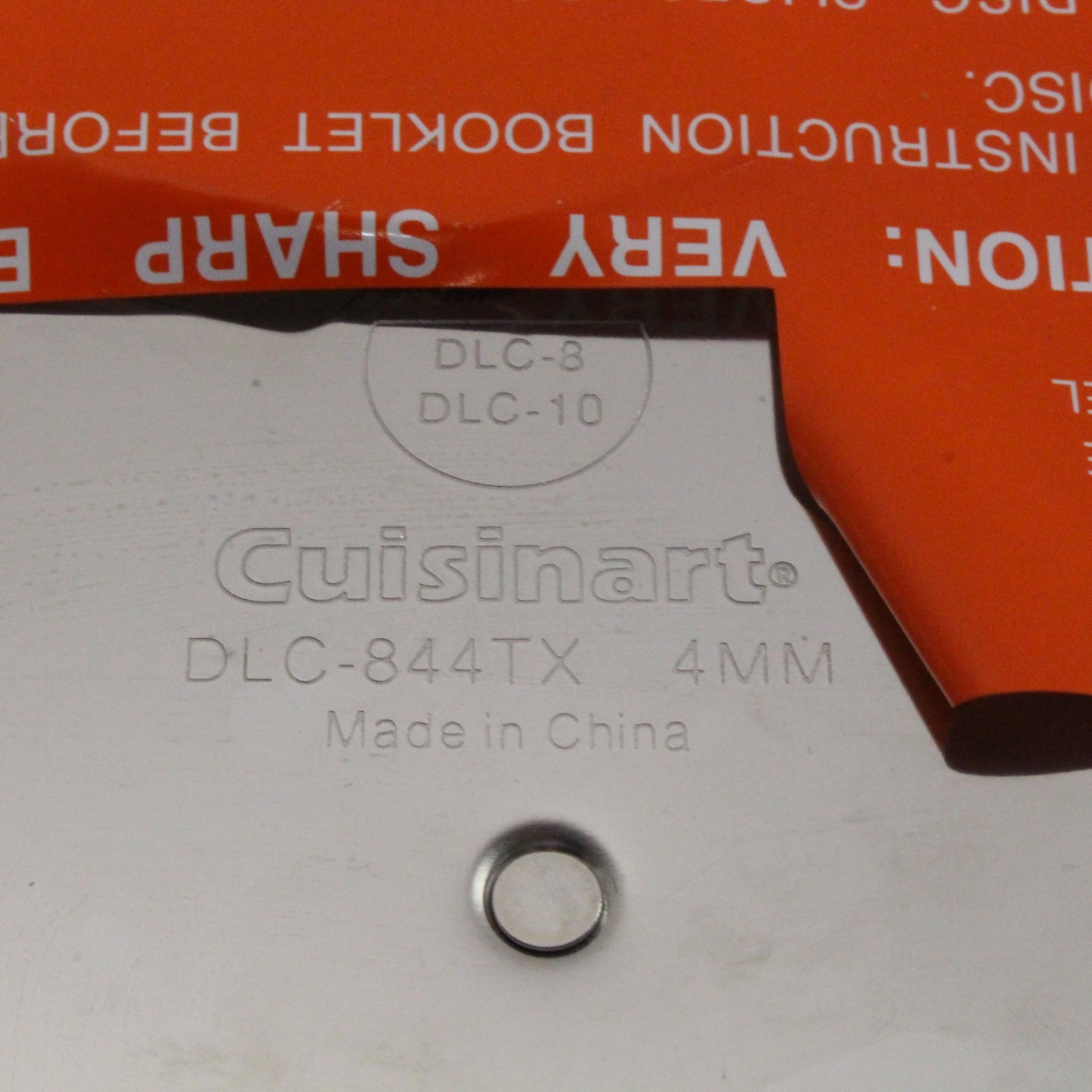 New (Set) Cuisinart DLC-5 DLC-7 DLC-3011 Shredding Slicing Discs DLC-837 DLC-844