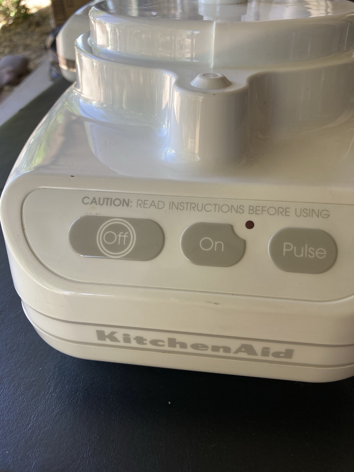 KitchenAid Food Processor KFP600WW White Base Motor Only Tested VG+++ [109]